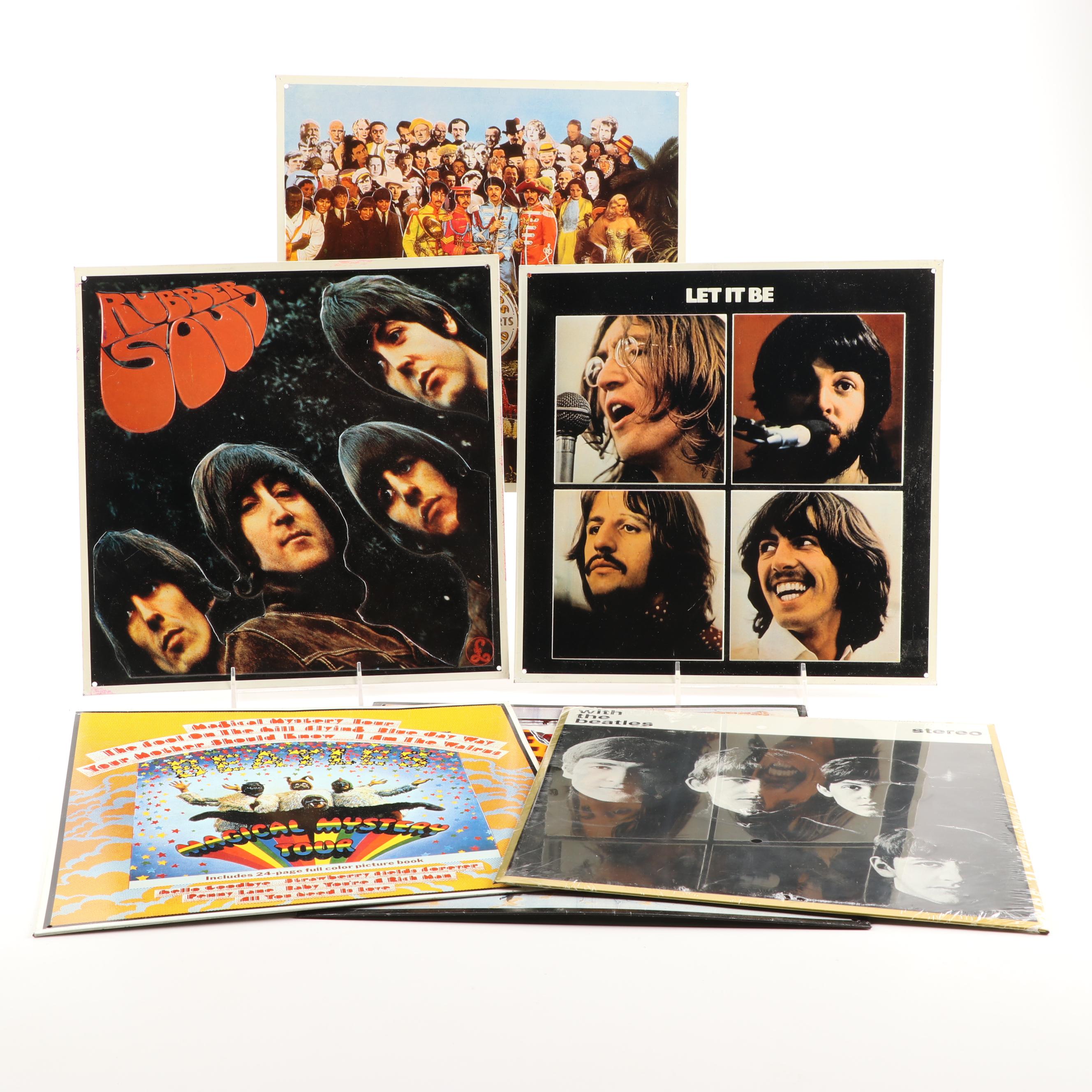 Tin Beatles Album Cover Tin Signs and More