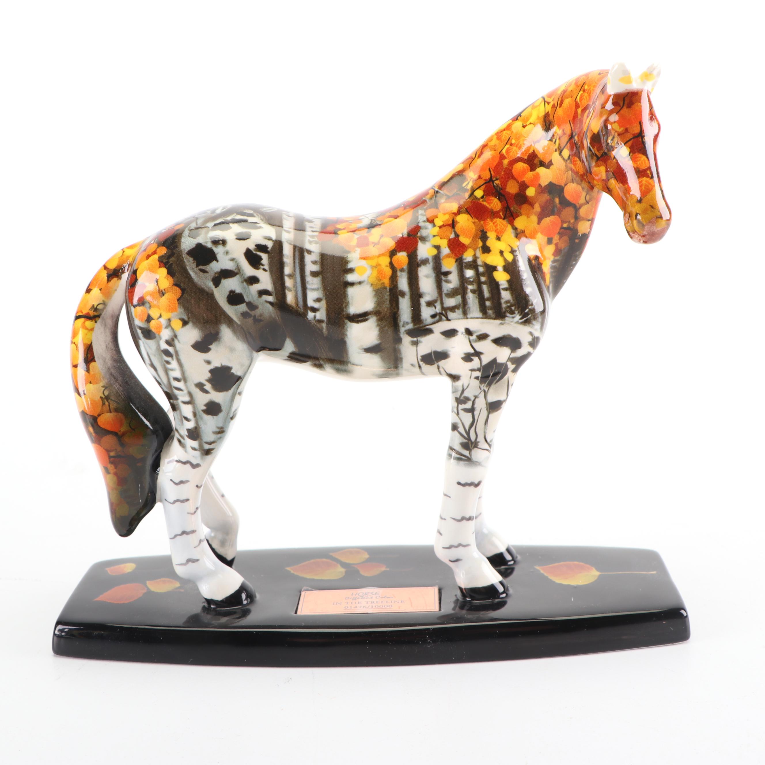 Horse of a Different Color and The Trail of Painted Ponies Figurines