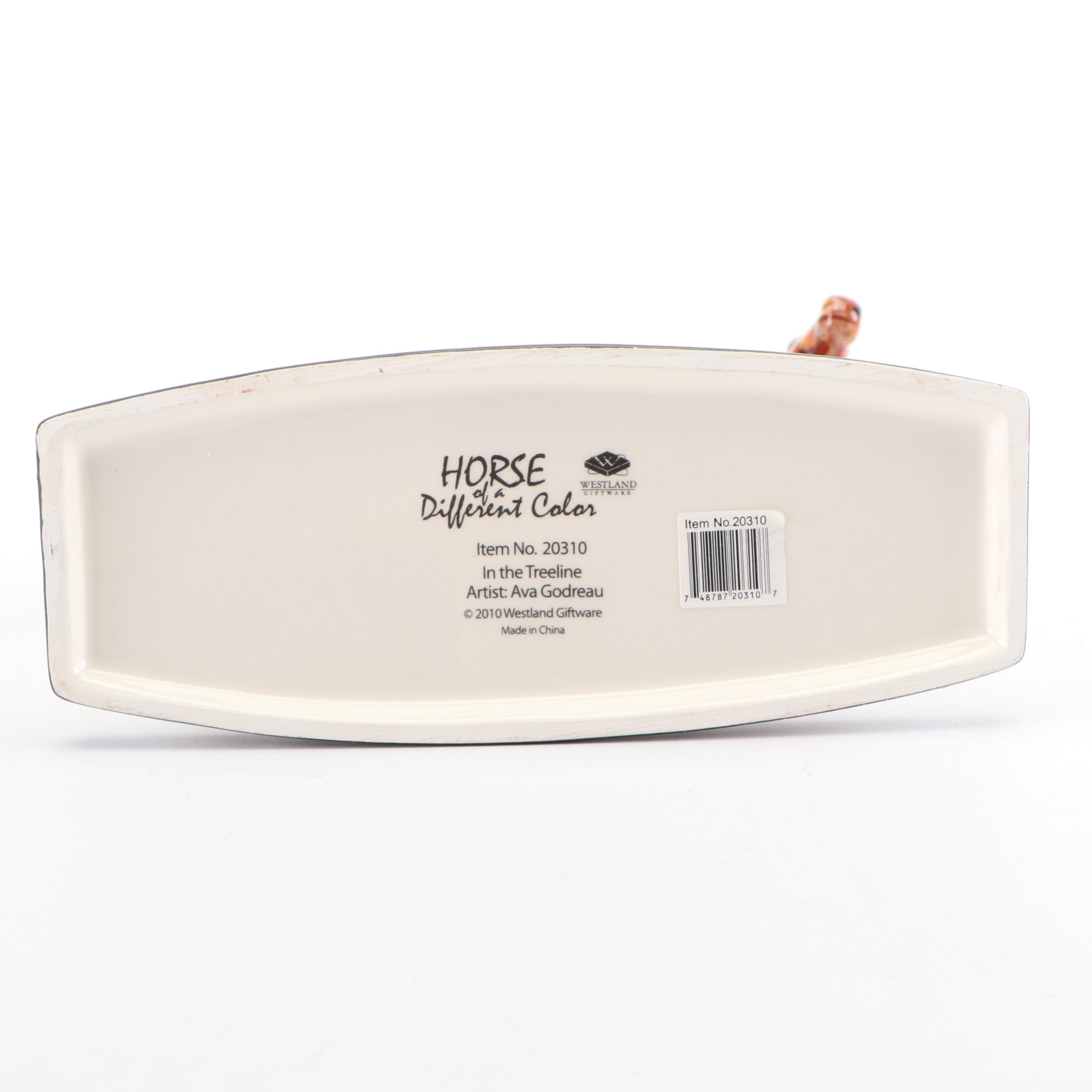 Horse of a Different Color and The Trail of Painted Ponies Figurines