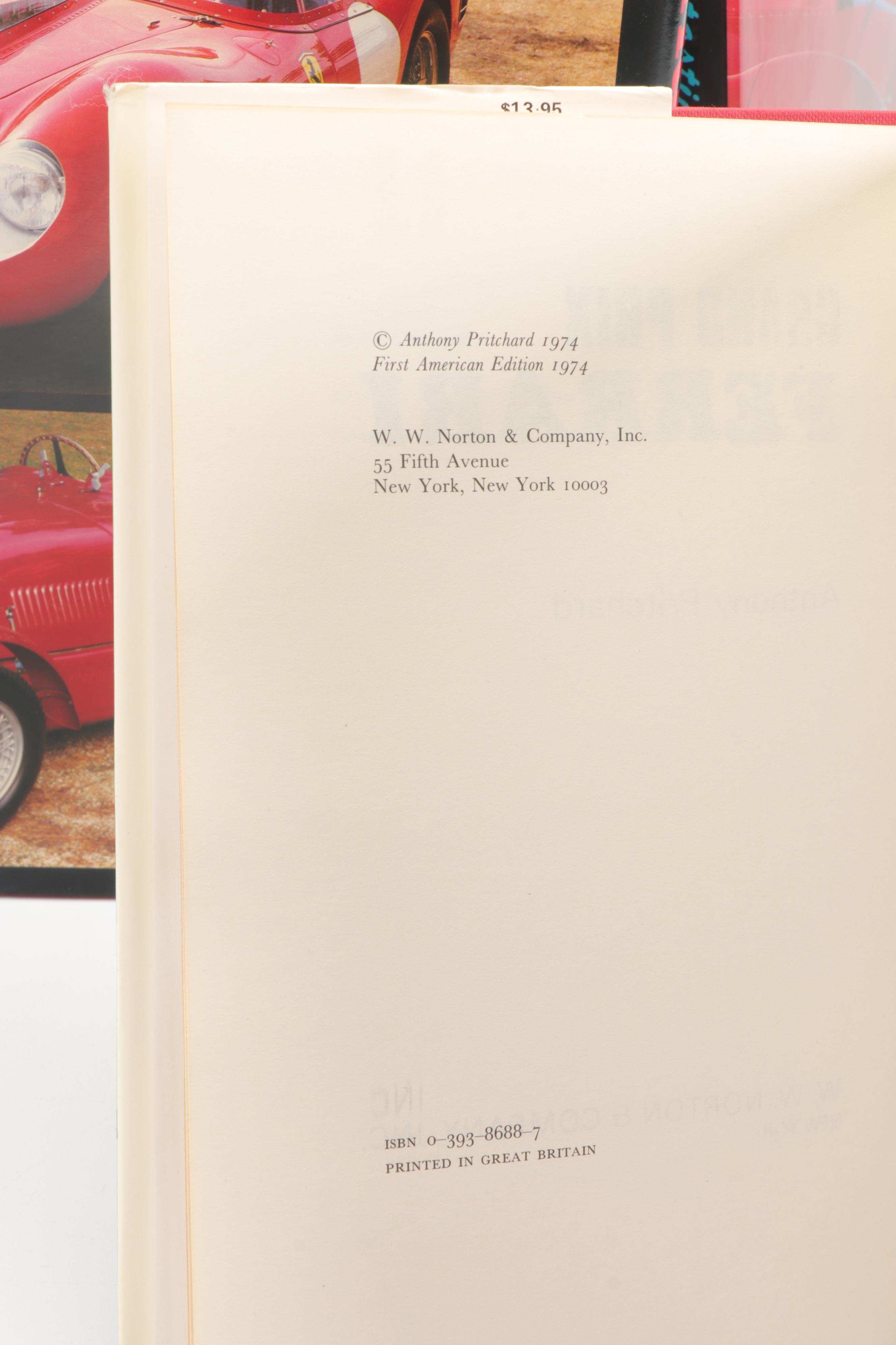 Ferrari Coffee Table Books Including "Grand Prix Ferrari"