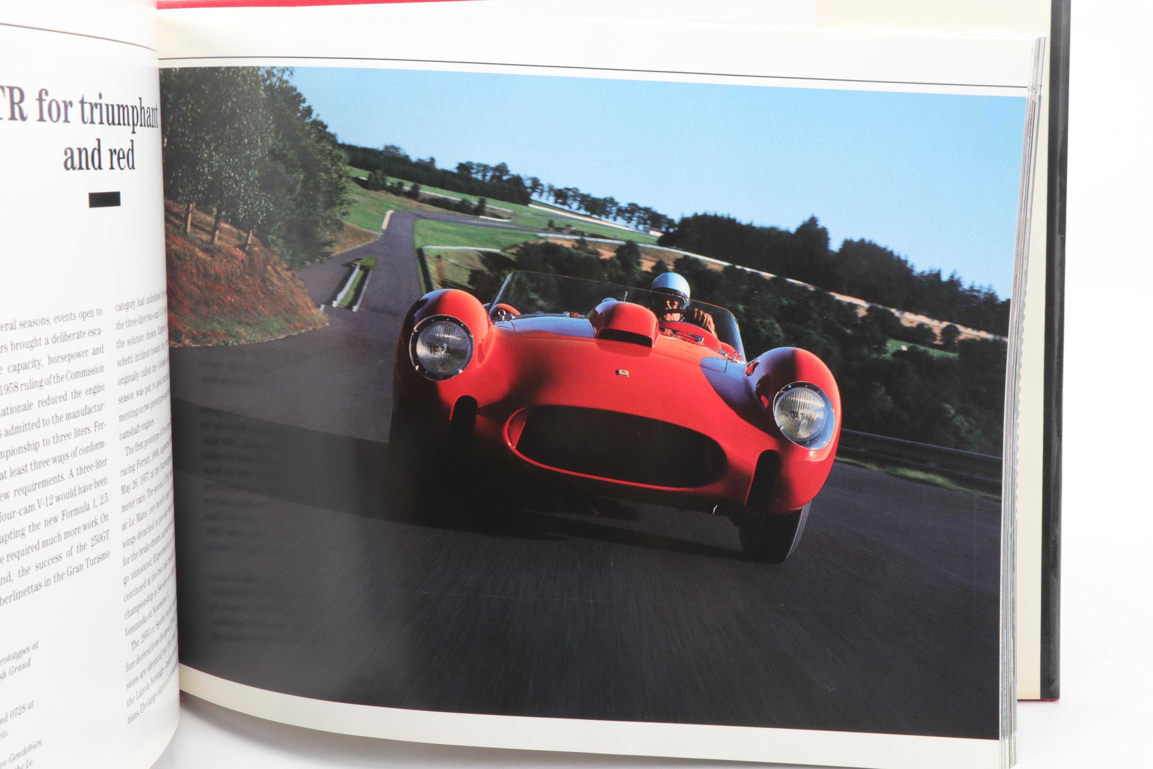 Ferrari Coffee Table Books Including "Grand Prix Ferrari"