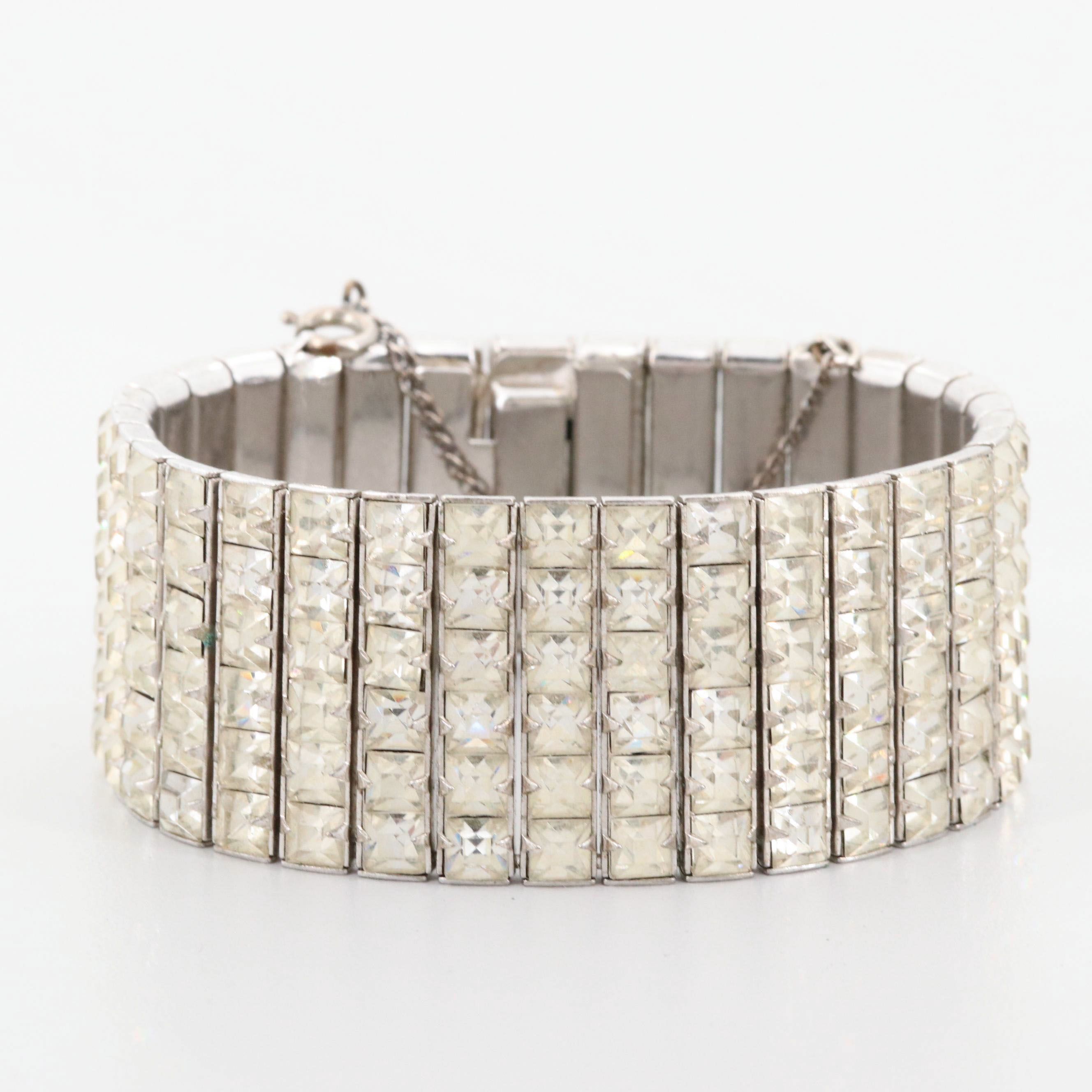 Vintage Rhinestone Bracelet