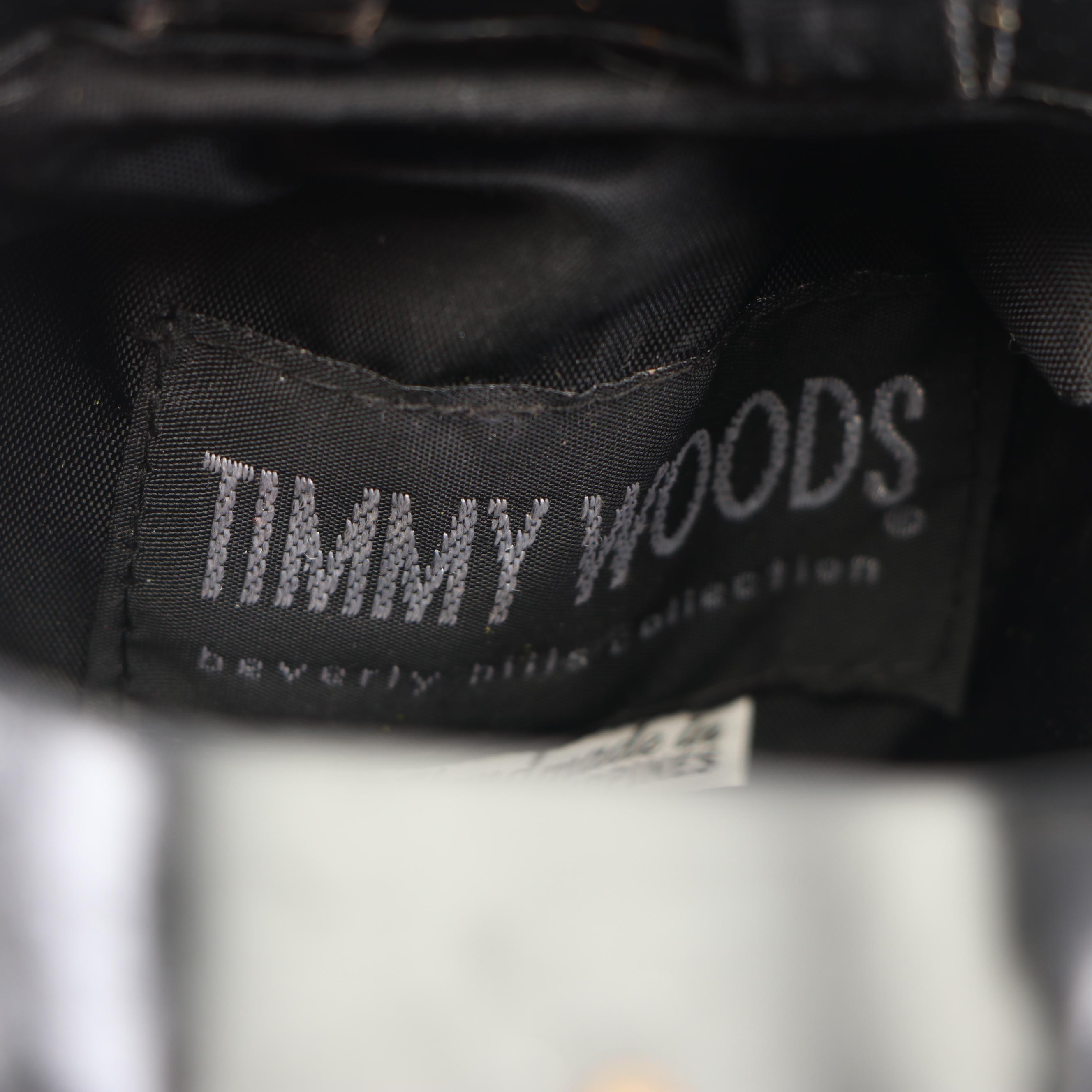 Timmy Woods Beverly Hills Collection Handcrafted Acacia Wood Cat Purse