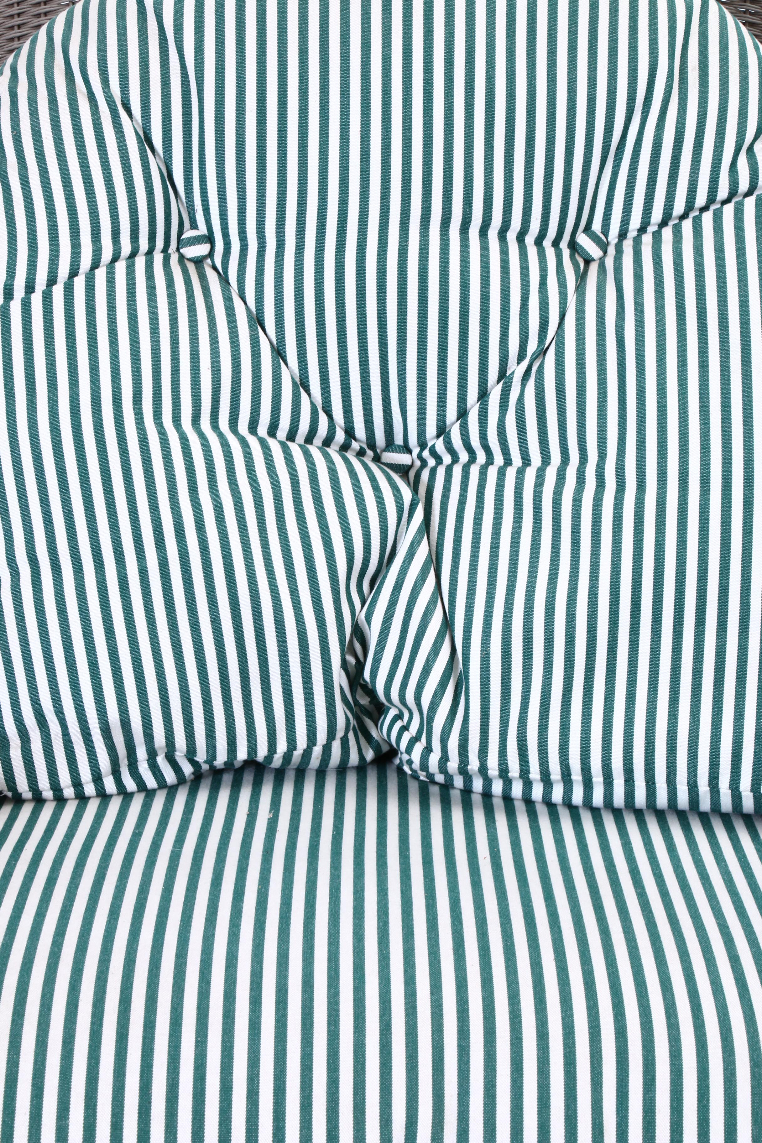 Lloyd Loom Wicker Outdoor Rocking Chair