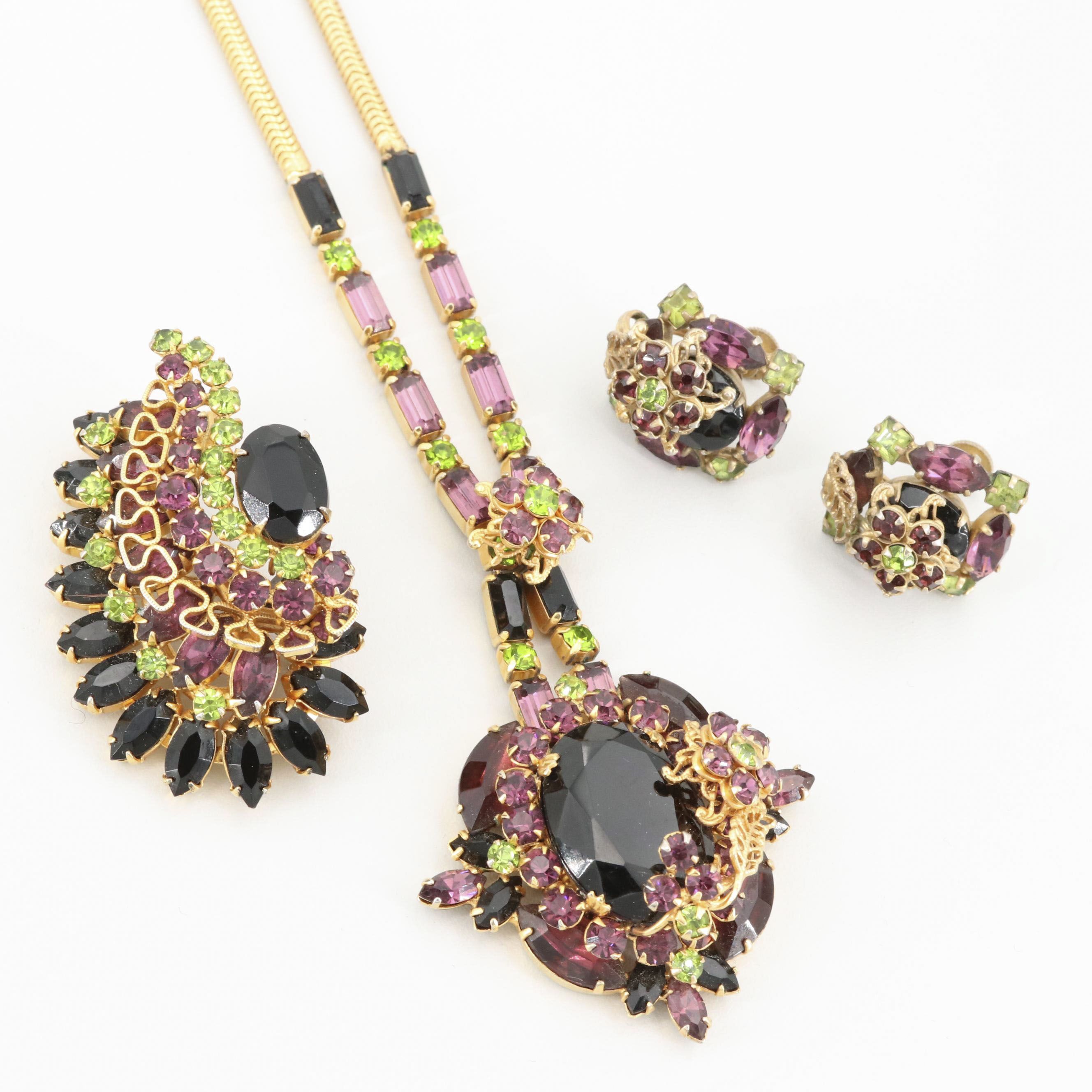 Vintage Rhinestone Set