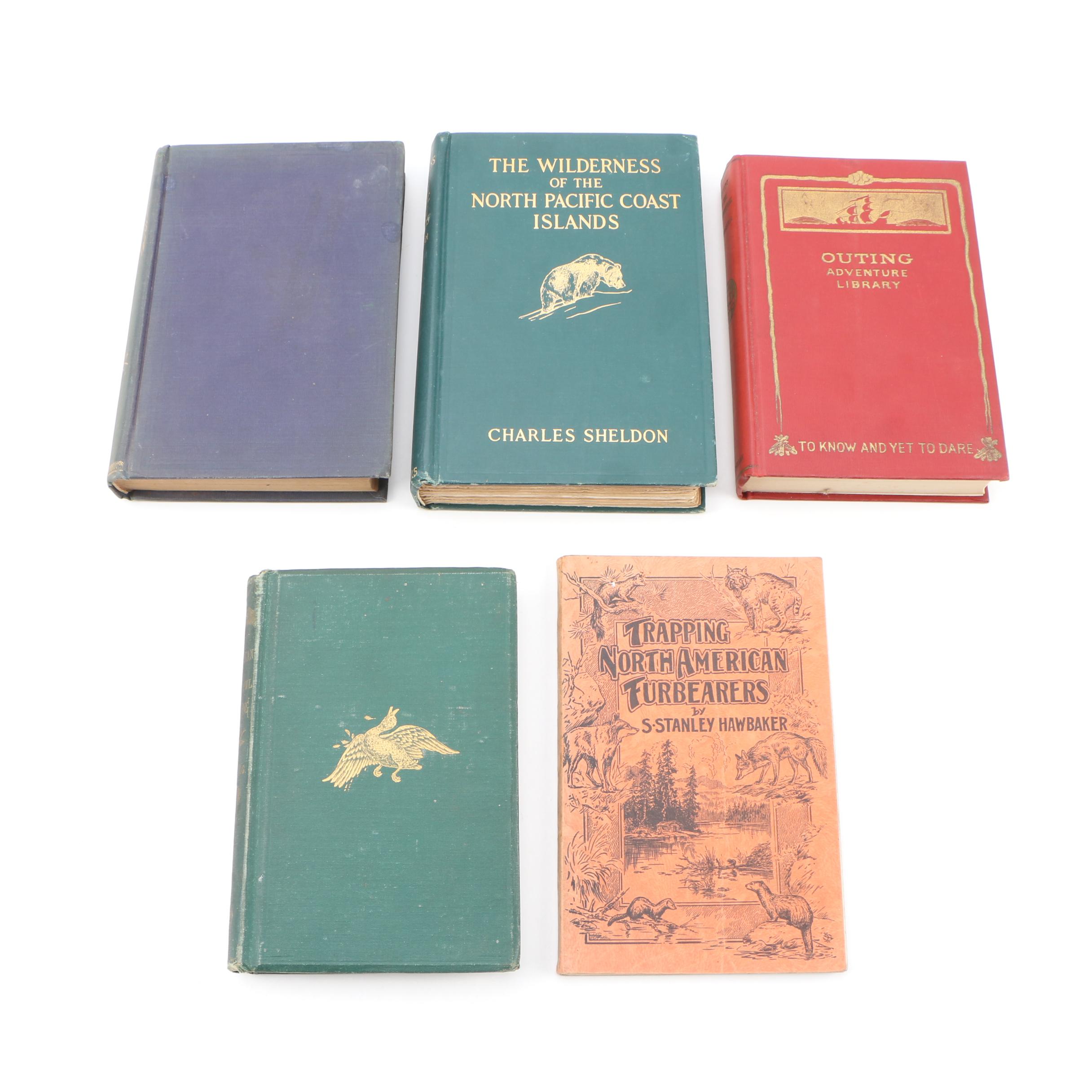 North America Hunting Featuring First Edition "American Wild-fowl Shooting"