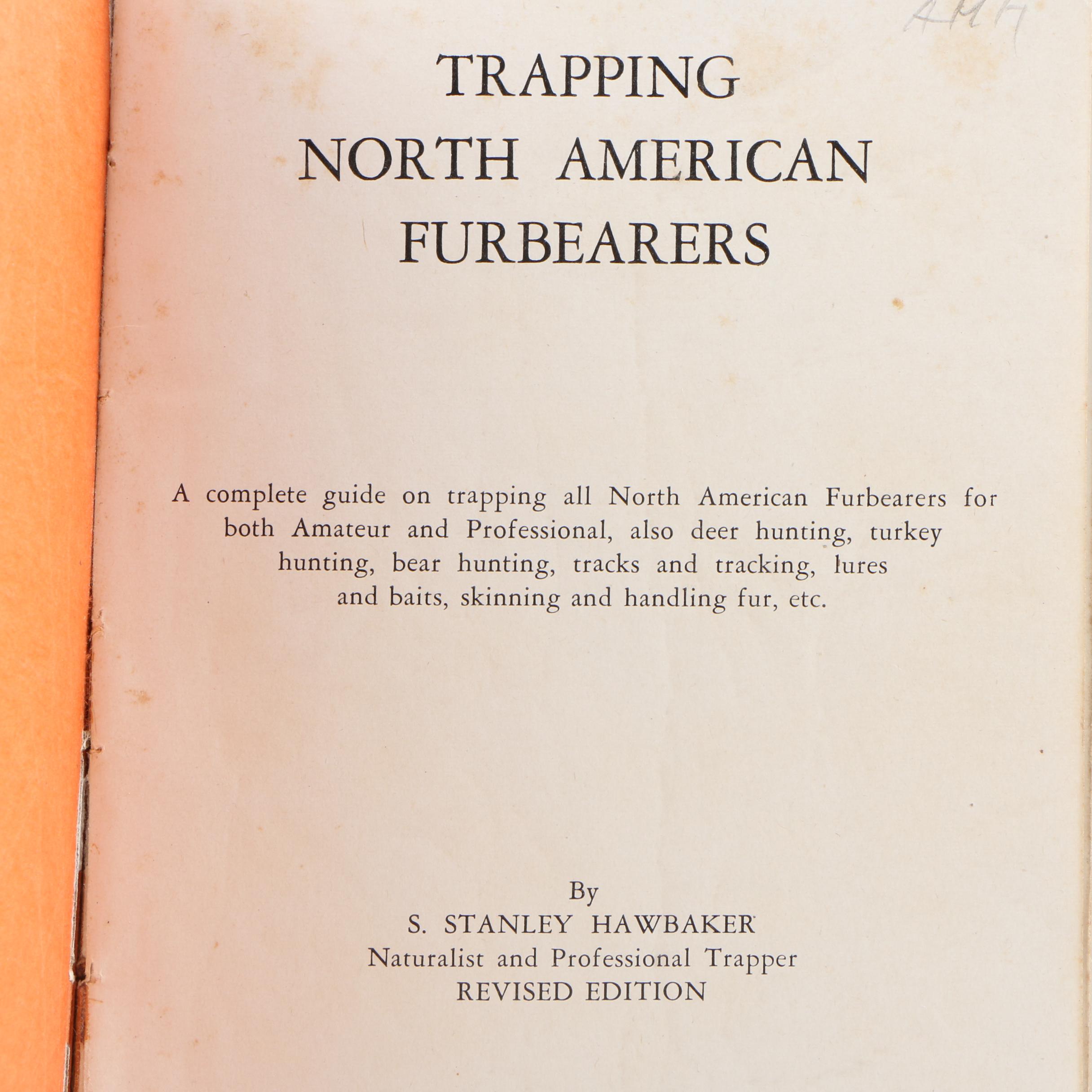 North America Hunting Featuring First Edition "American Wild-fowl Shooting"