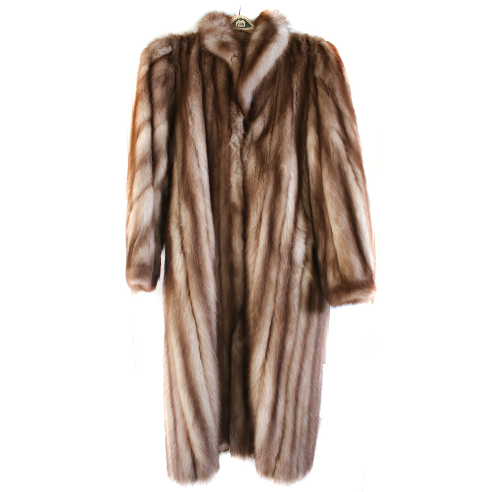 Stone Marten Fur Coat, Vintage