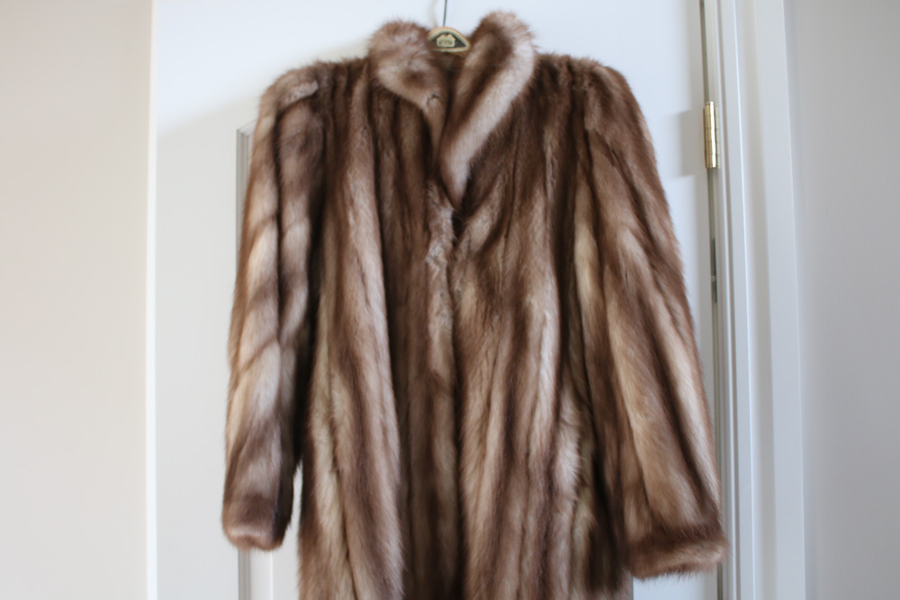 Stone Marten Fur Coat, Vintage