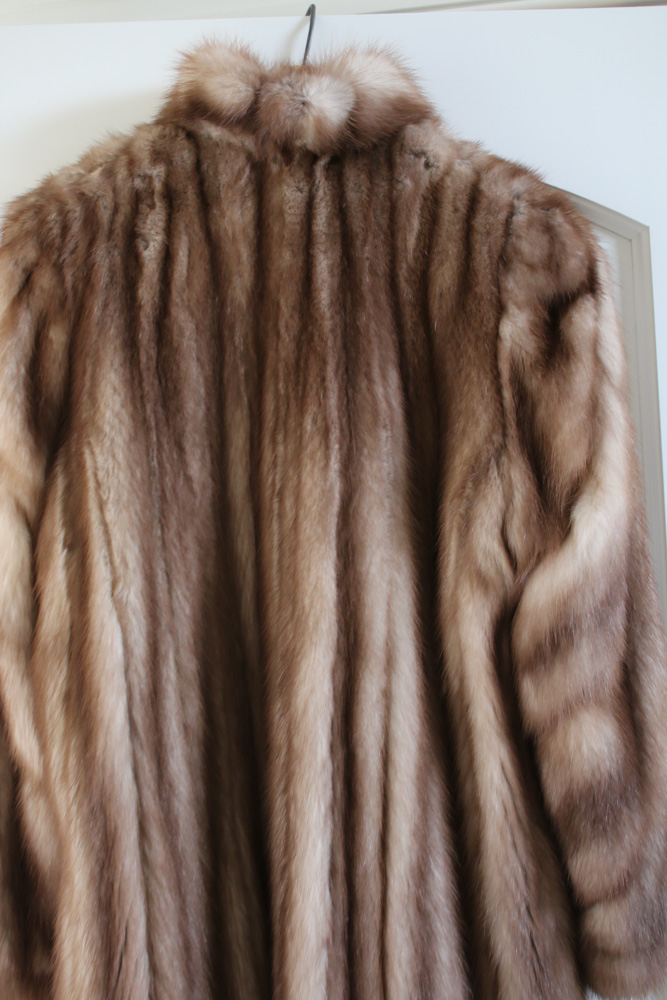 Stone Marten Fur Coat, Vintage