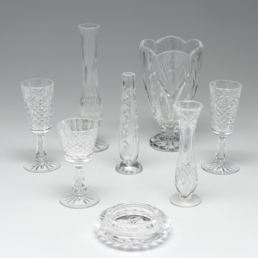 Waterford Crystal Stemware and Vases in "Kenmare", "Canterbury" and More