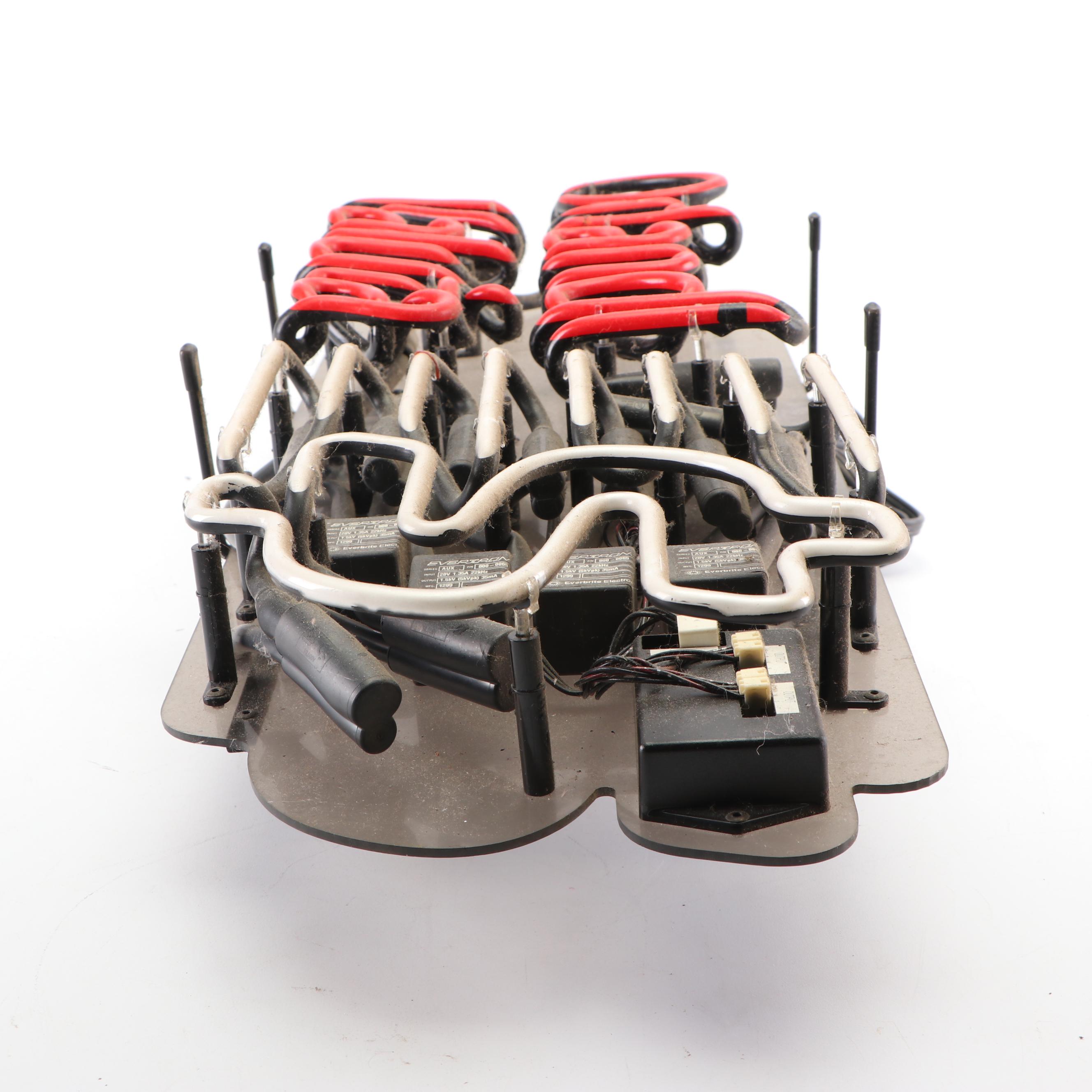 Orlandi Valuta Money Transfer Service Neon Sign