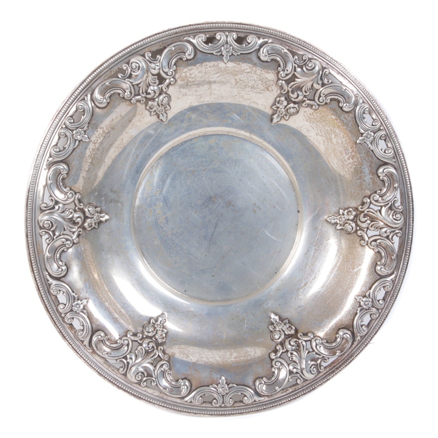 Wallace "Grande Baroque" Sterling Silver Shallow Bowl