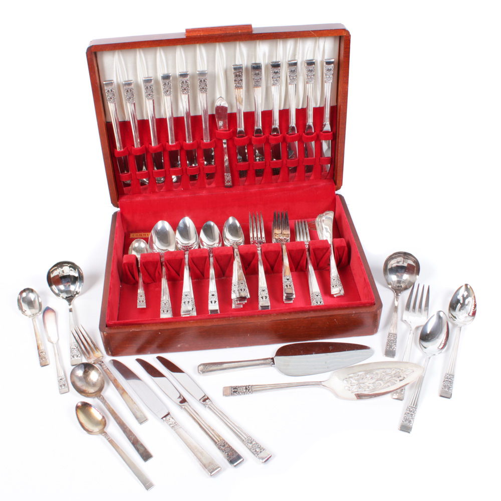 Oneida Silver Plate Flatware "Coronation" , 1936