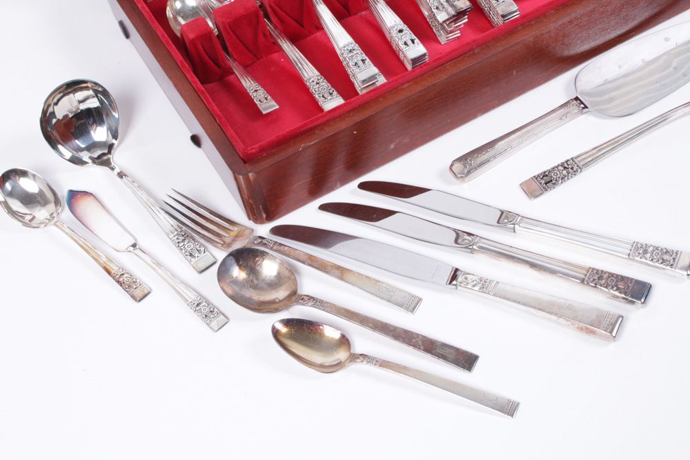 Oneida Silver Plate Flatware "Coronation" , 1936