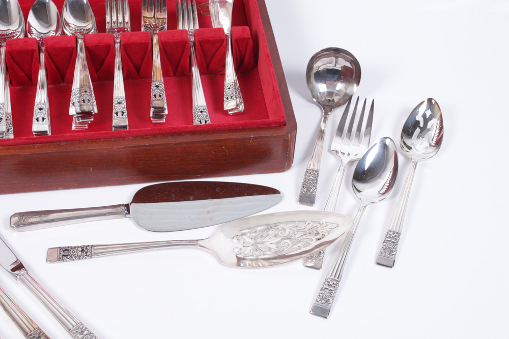 Oneida Silver Plate Flatware "Coronation" , 1936