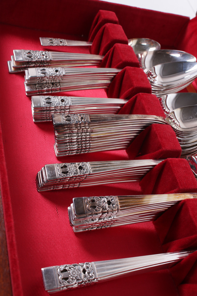 Oneida Silver Plate Flatware "Coronation" , 1936