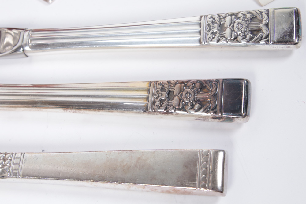 Oneida Silver Plate Flatware "Coronation" , 1936