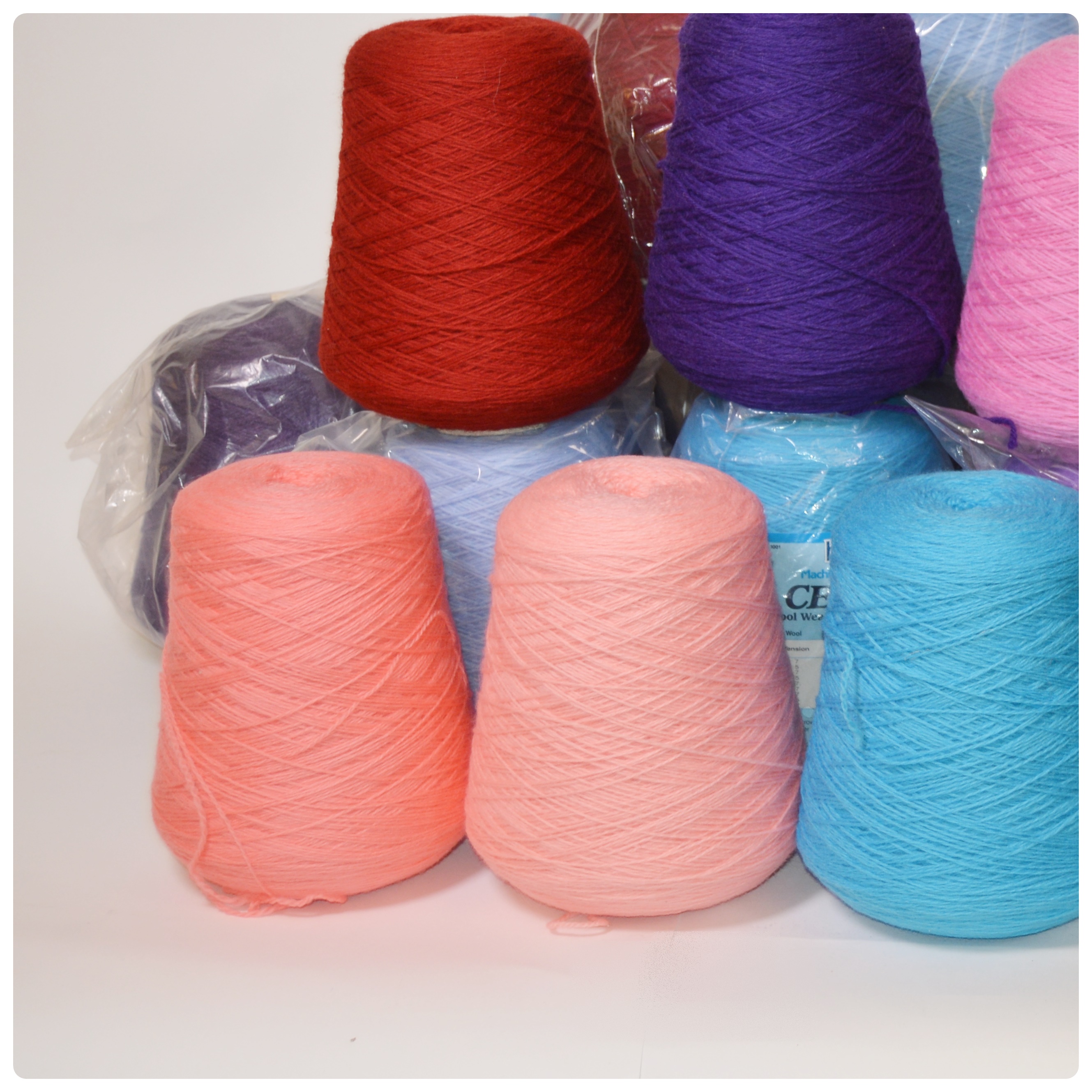 Heirloom "Century" 2/8 Wool Knitting Yarn Cones