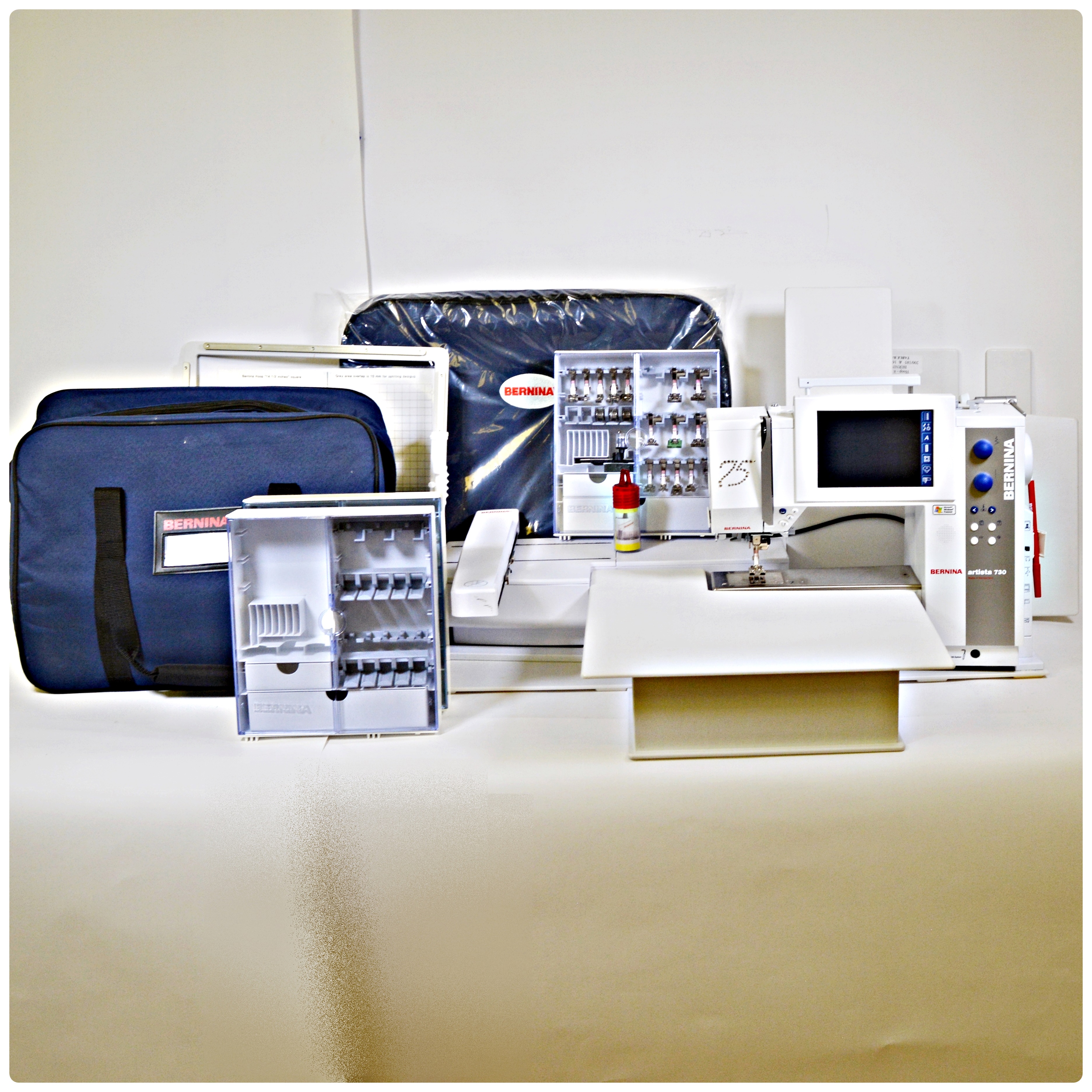 Bernina Artista 730E 75th Anniversary Edition Sewing and Embroidery Machine