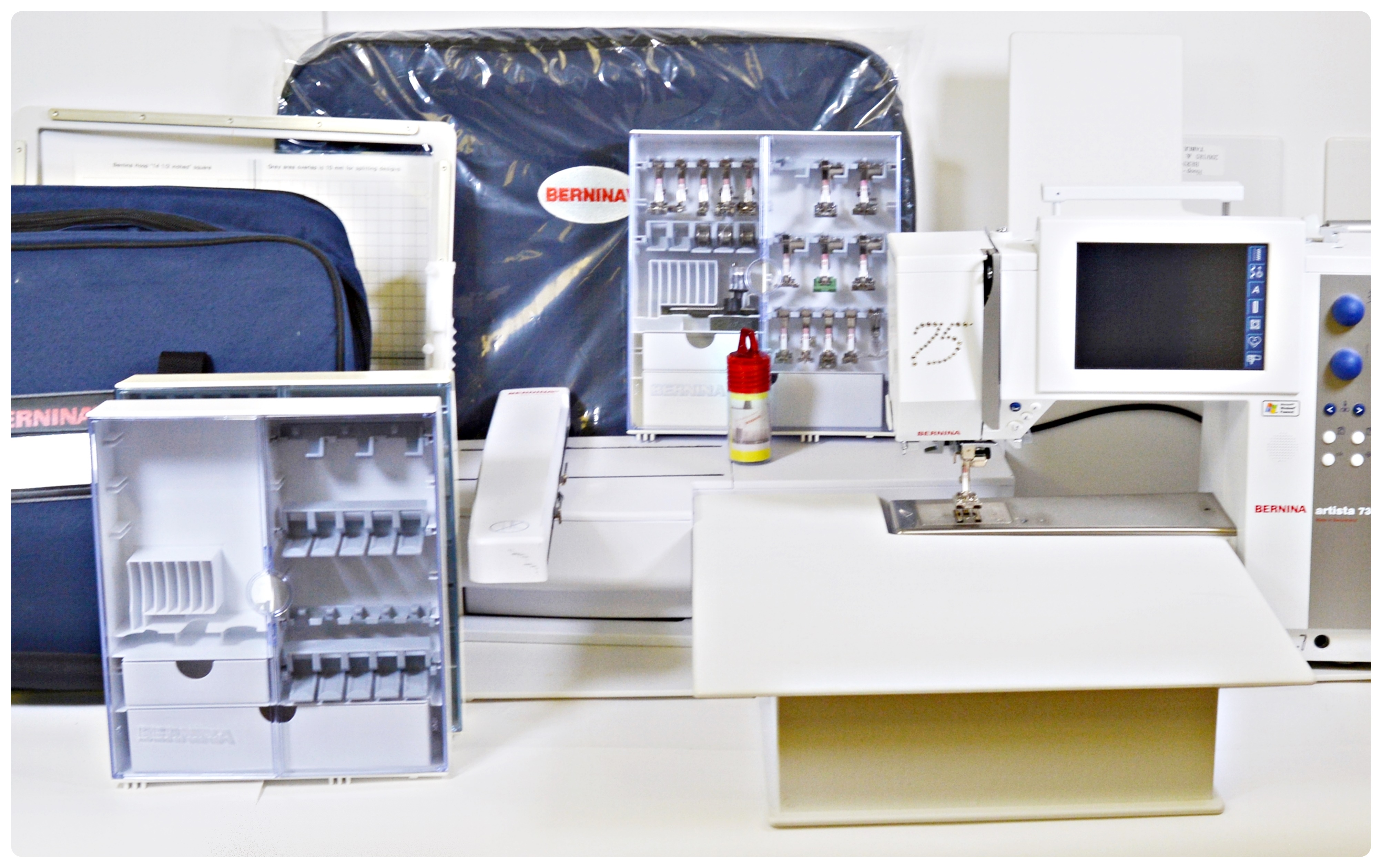 Bernina Artista 730E 75th Anniversary Edition Sewing and Embroidery Machine