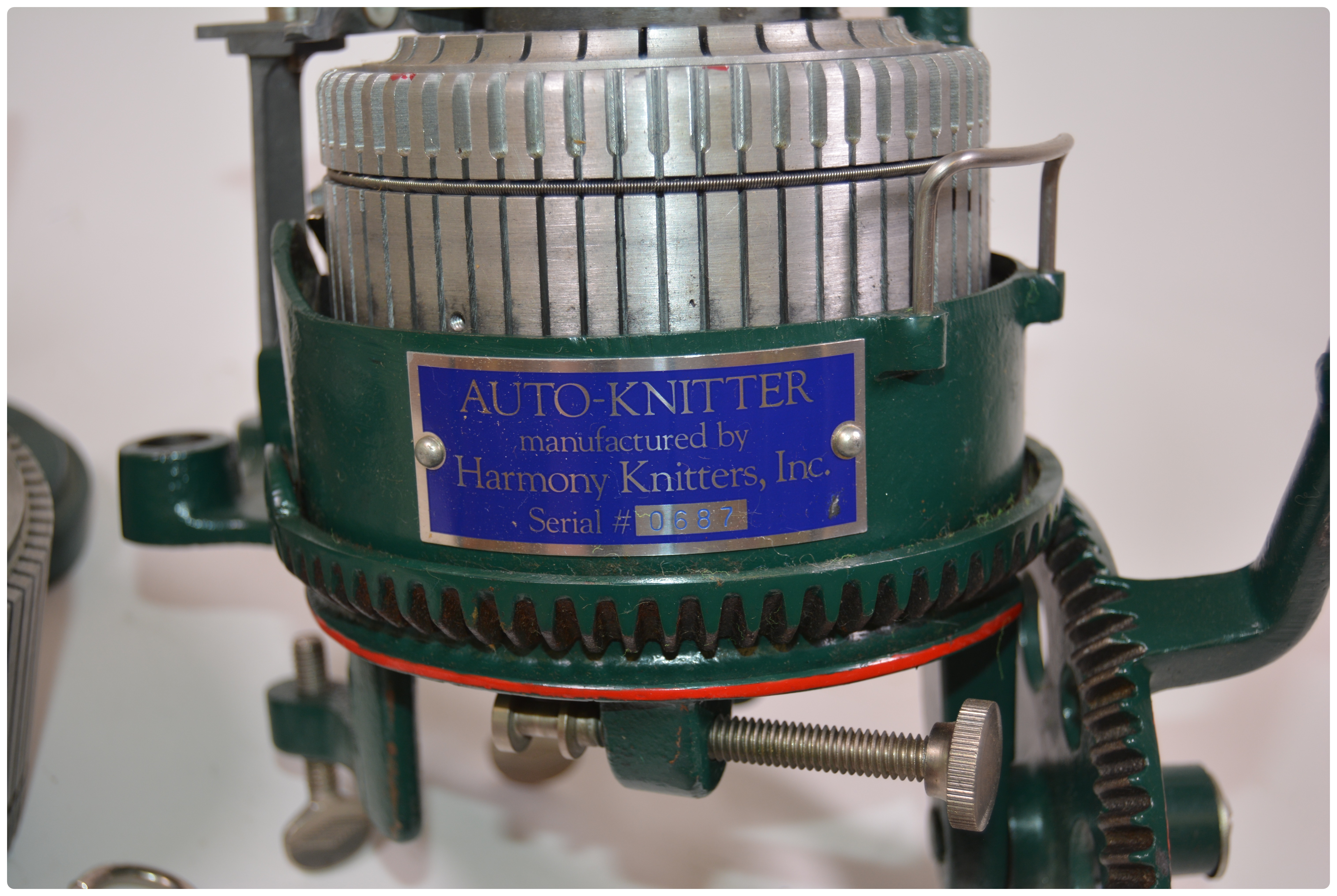 Harmony Knitters, Inc. Sock Auto-Knitting Machine