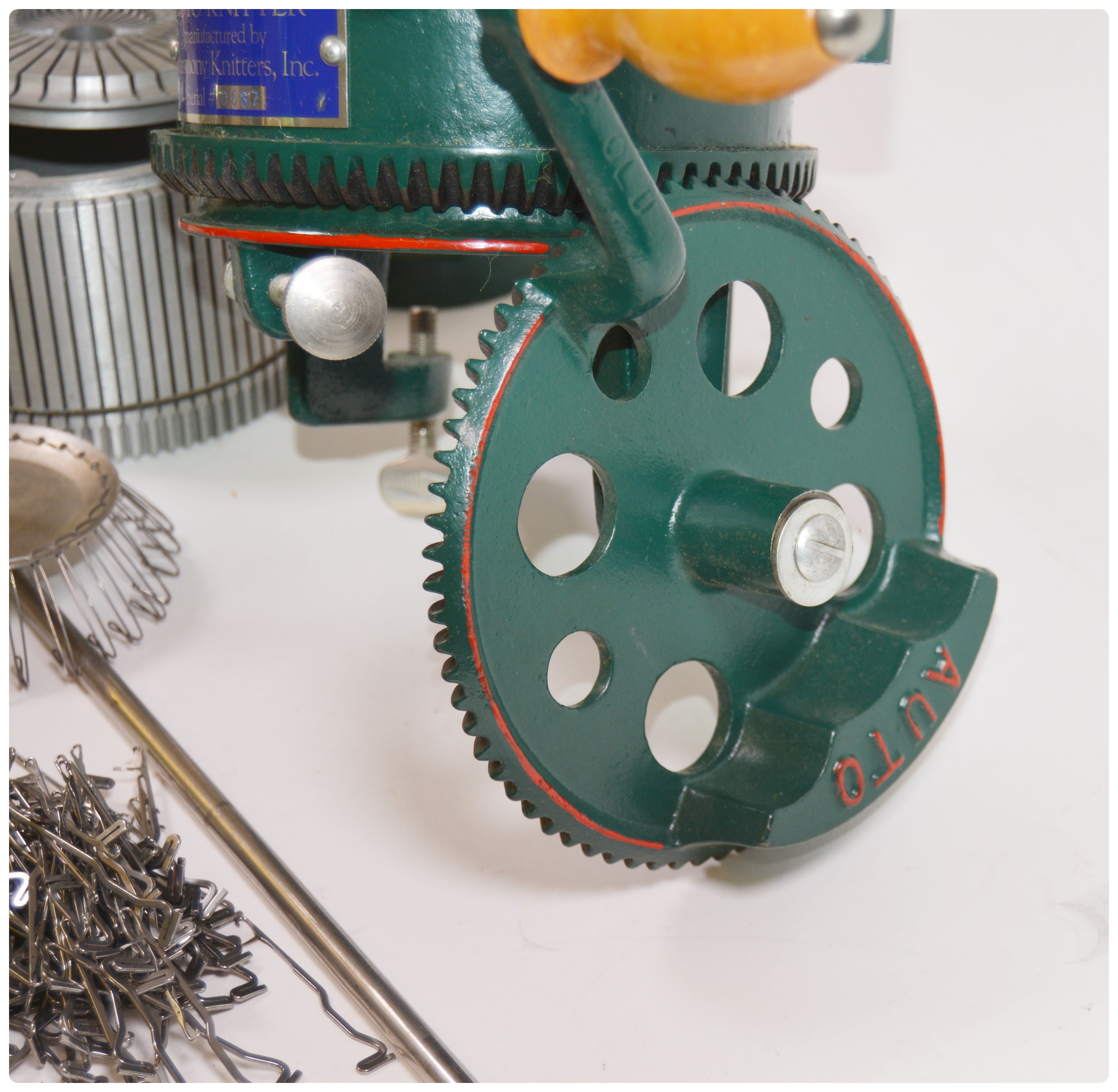 Harmony Knitters, Inc. Sock Auto-Knitting Machine