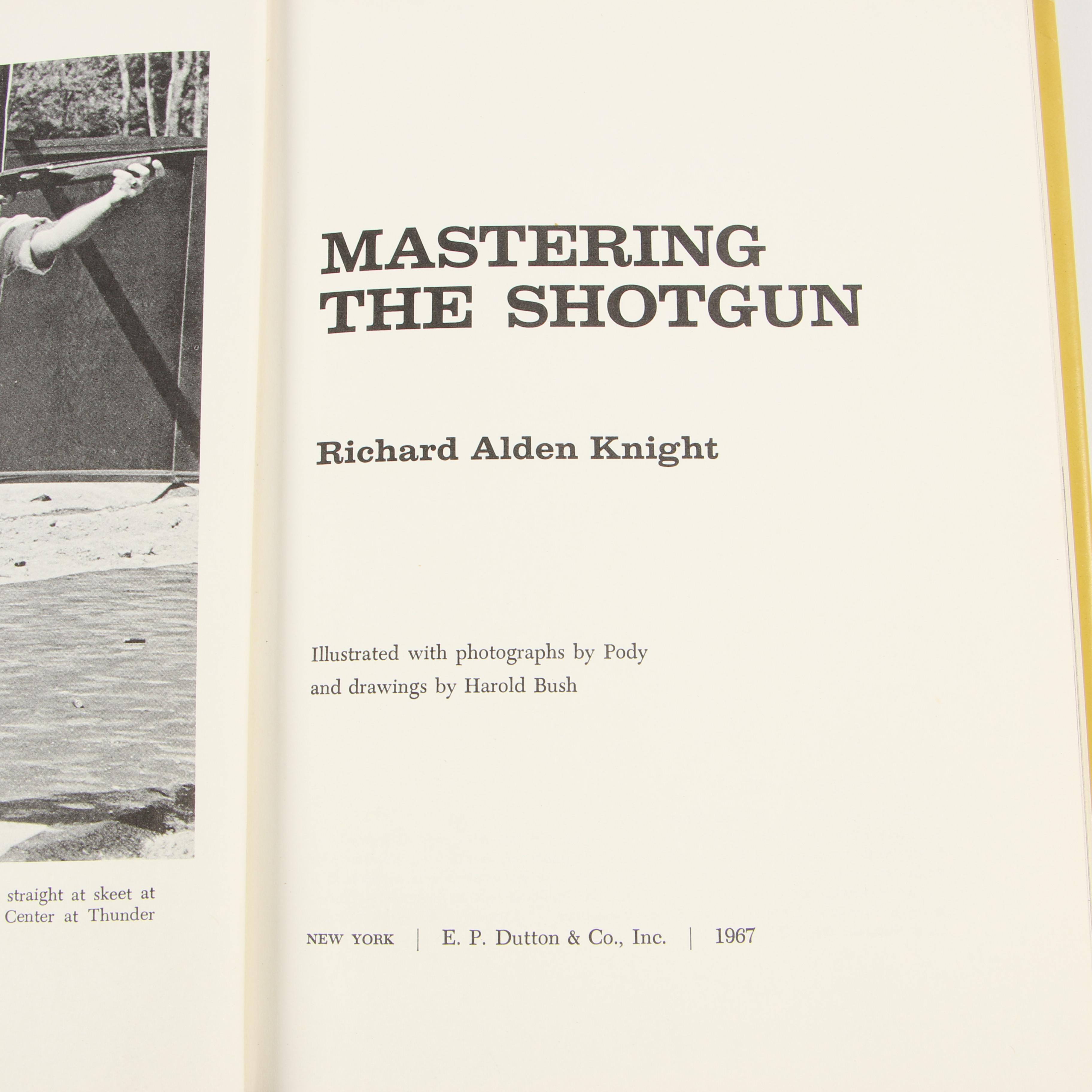 1949 "The Rifle Book" by O'Connor with Additional Firearms Books