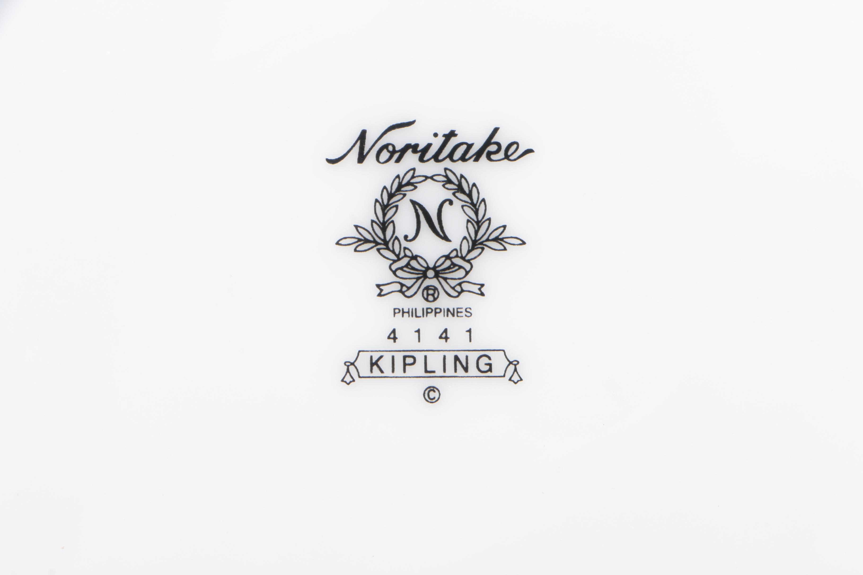 Noritake "Kipling" China Dinneware, 1997 - 2004