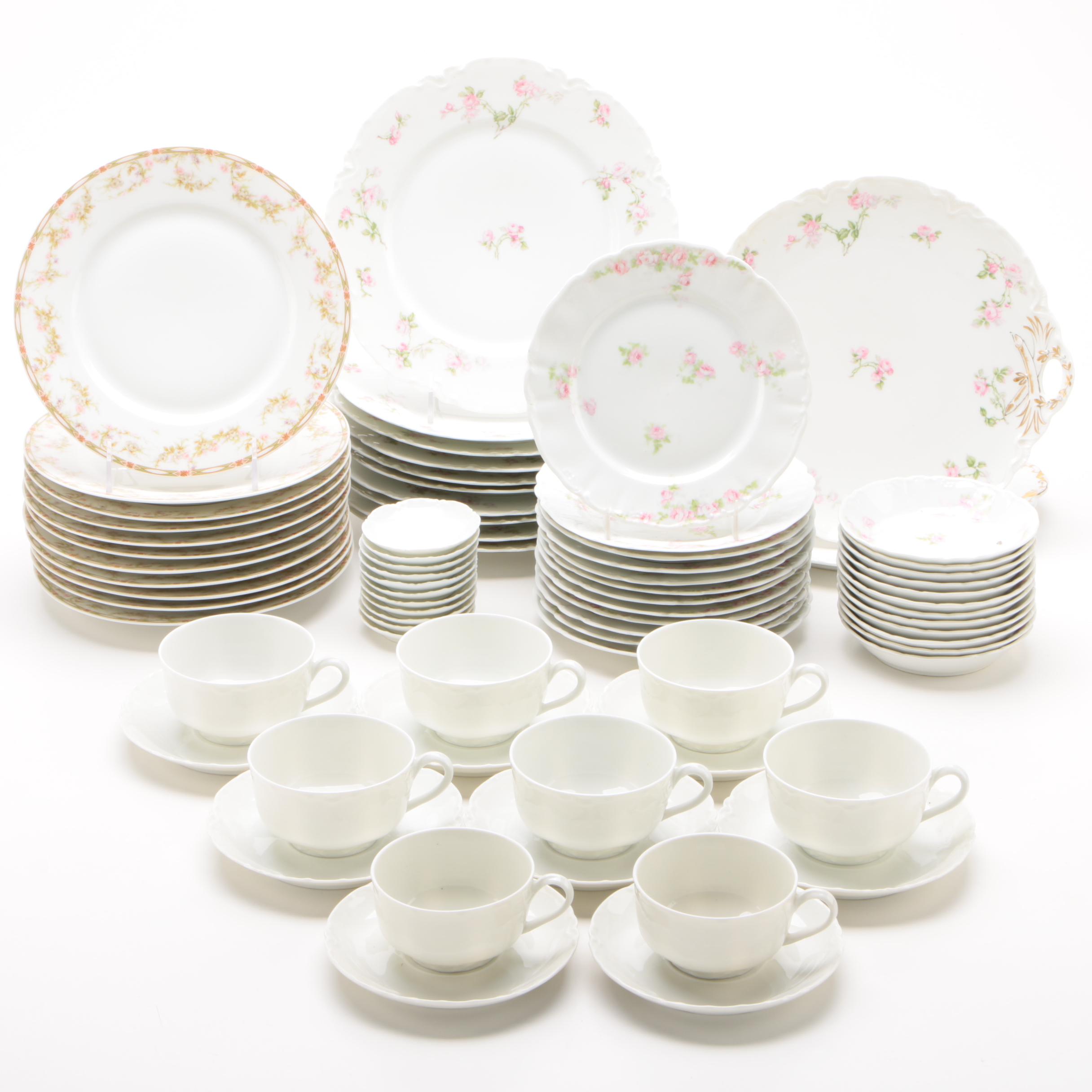 Haviland & Co., William Guérin Limoges, and Theodore Haviland China Dinnerware