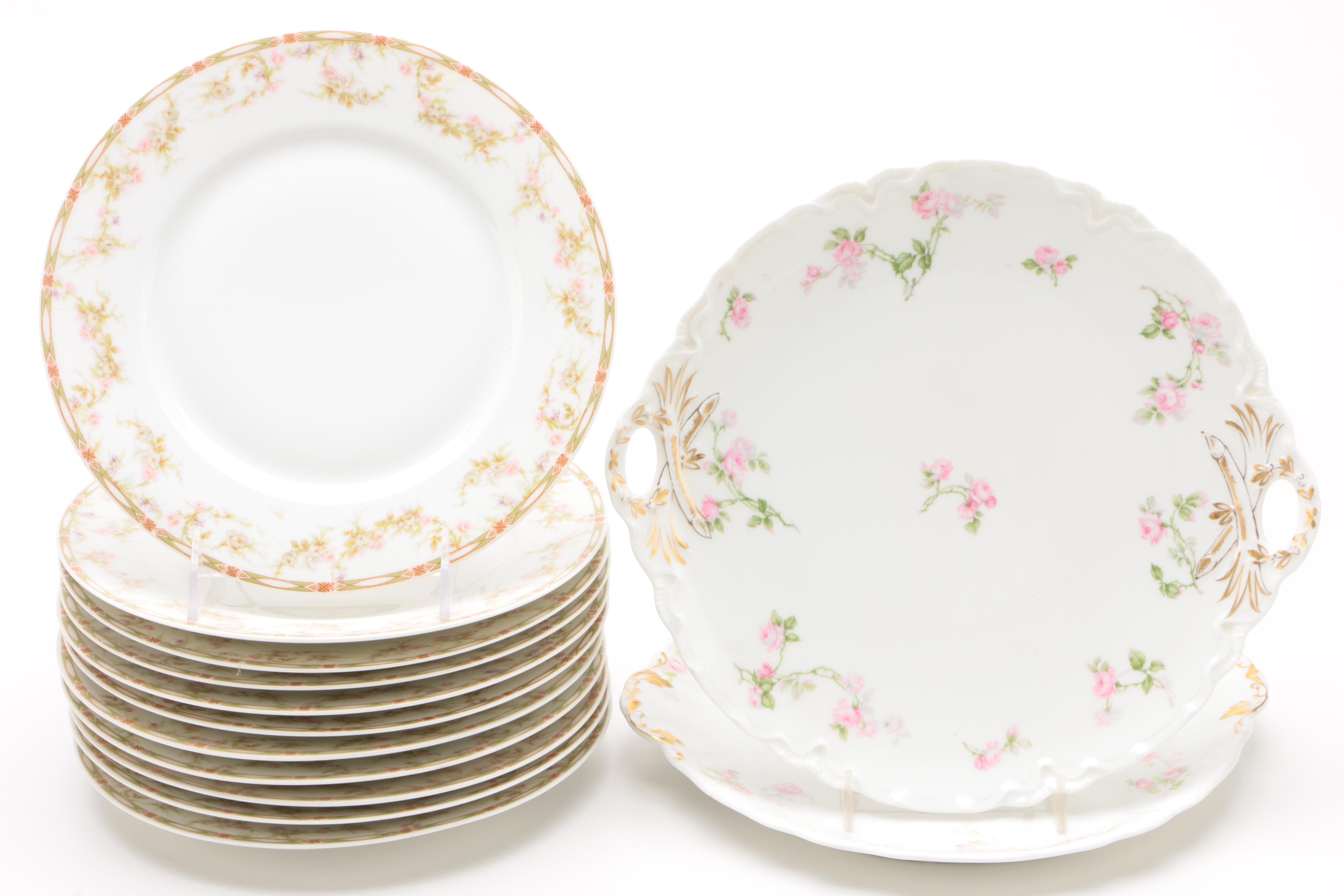 Haviland & Co., William Guérin Limoges, and Theodore Haviland China Dinnerware