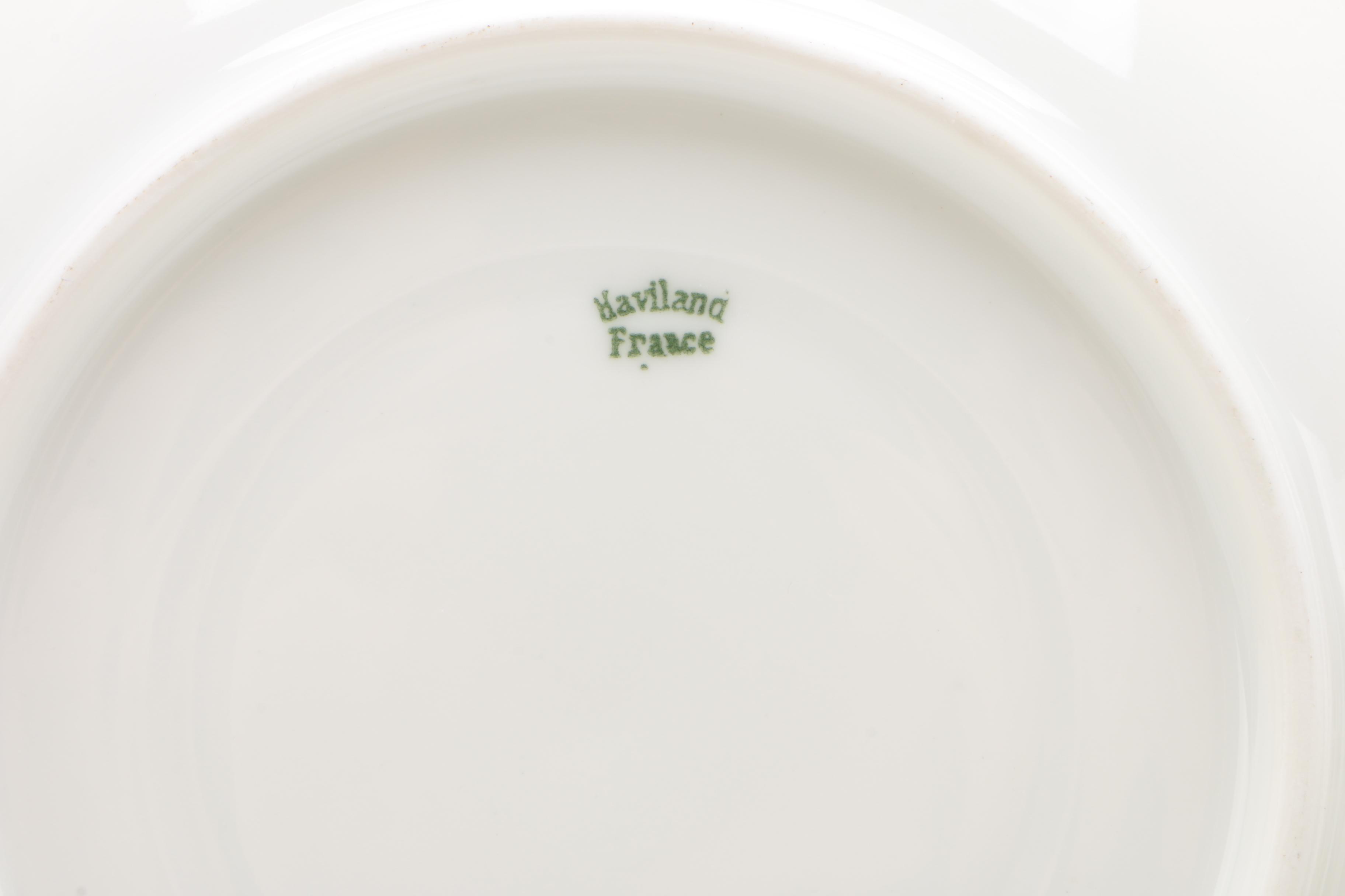 Haviland & Co., William Guérin Limoges, and Theodore Haviland China Dinnerware