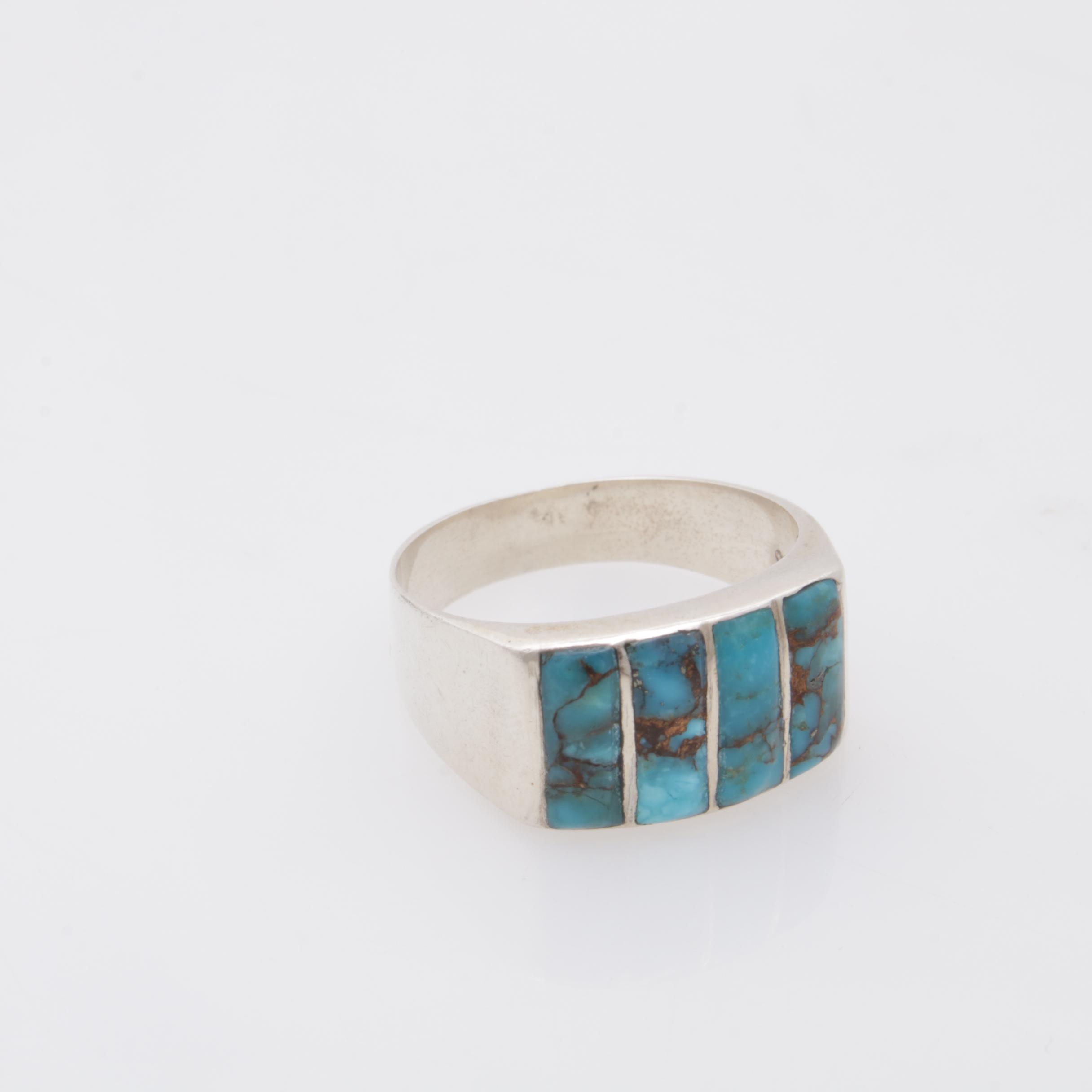 Sterling Silver Turquoise Ring
