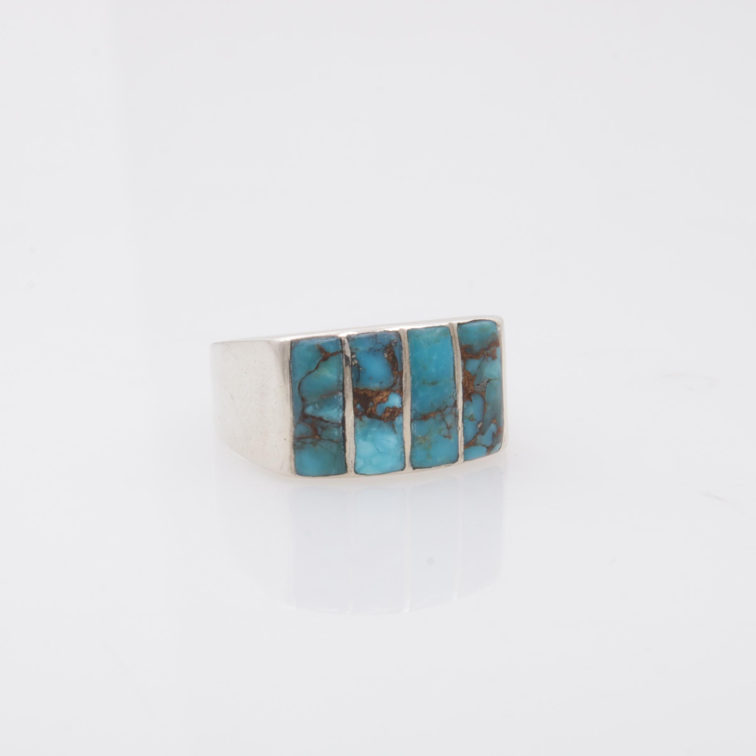 Sterling Silver Turquoise Ring