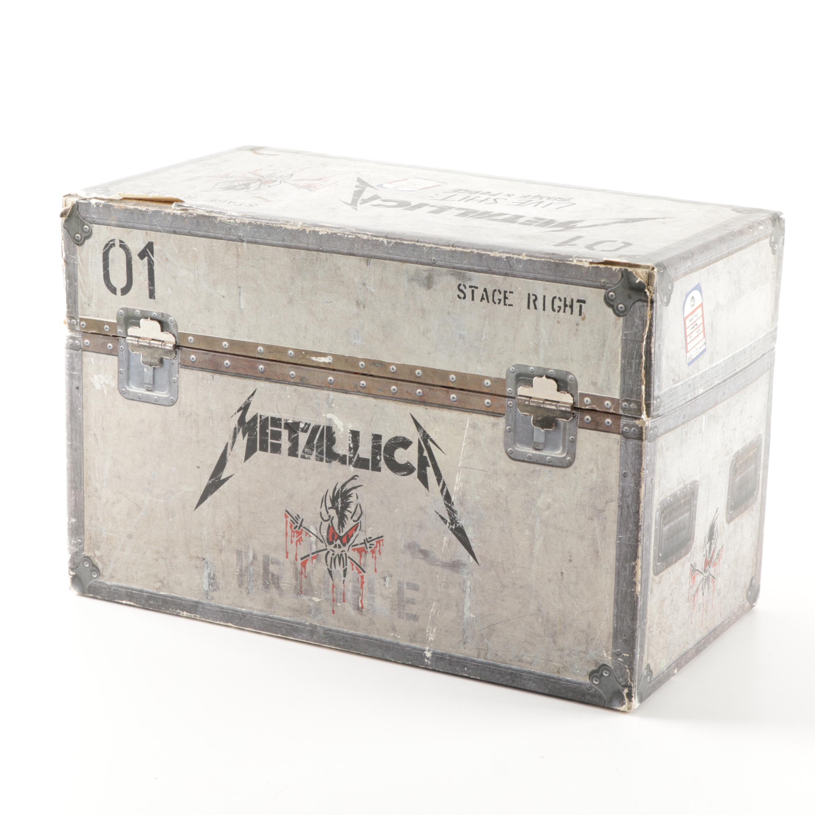 Metallica "Live S**t: Binge and Purge" VHS Tape and Double CD Box Set