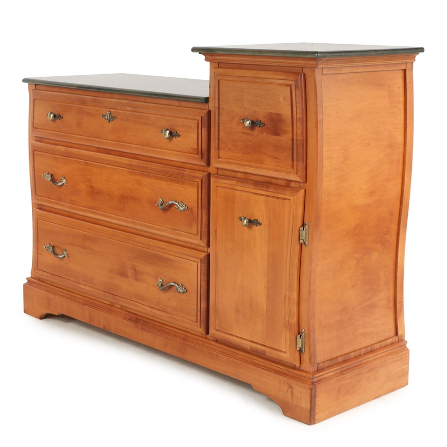 Contemporary Two-Tier Chest of Drawers