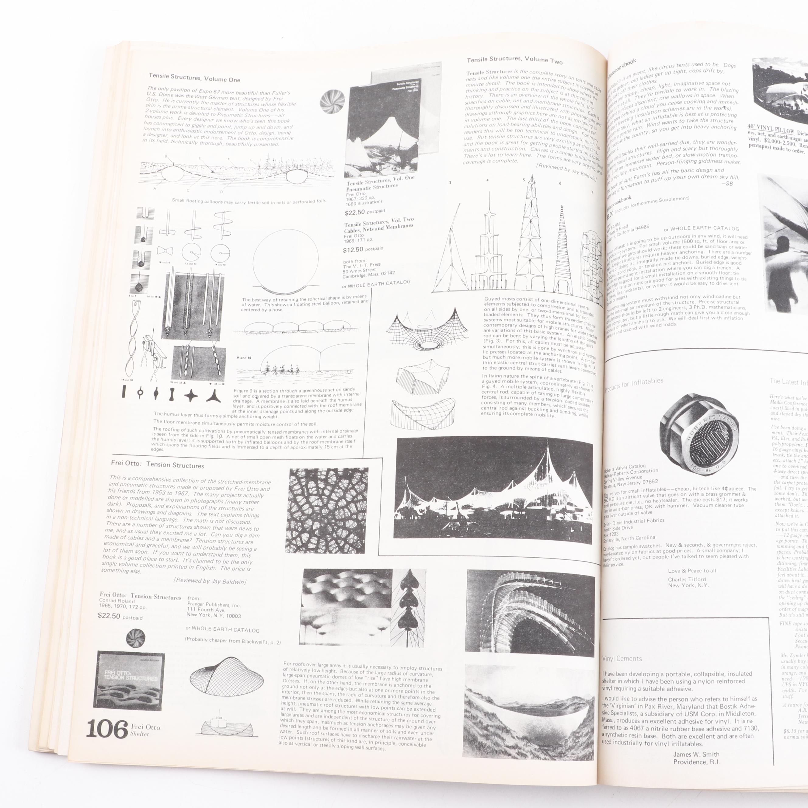 1971 "The Last Whole Earth Catalog" by the Portola Institute