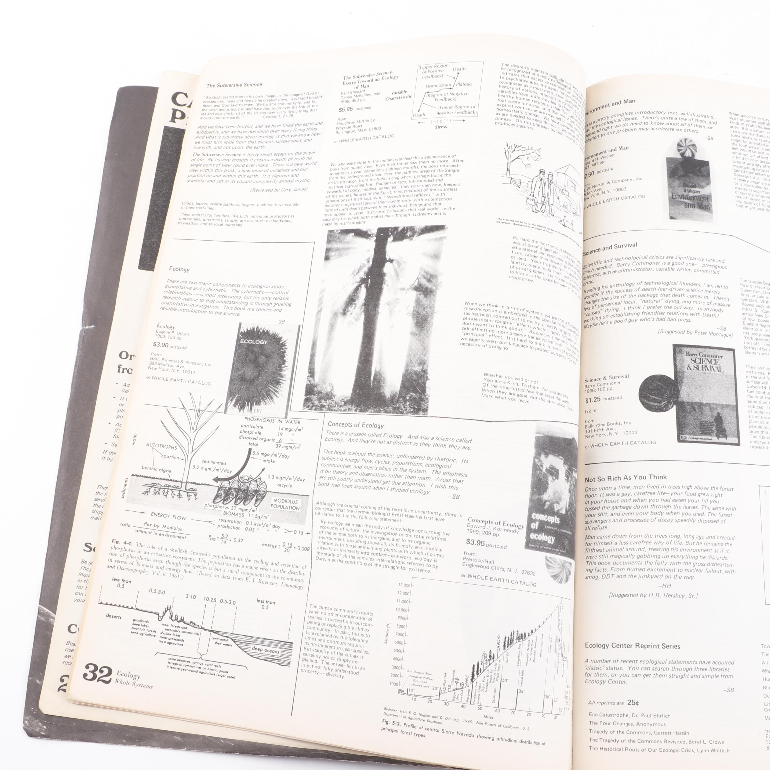 1971 "The Last Whole Earth Catalog" by the Portola Institute