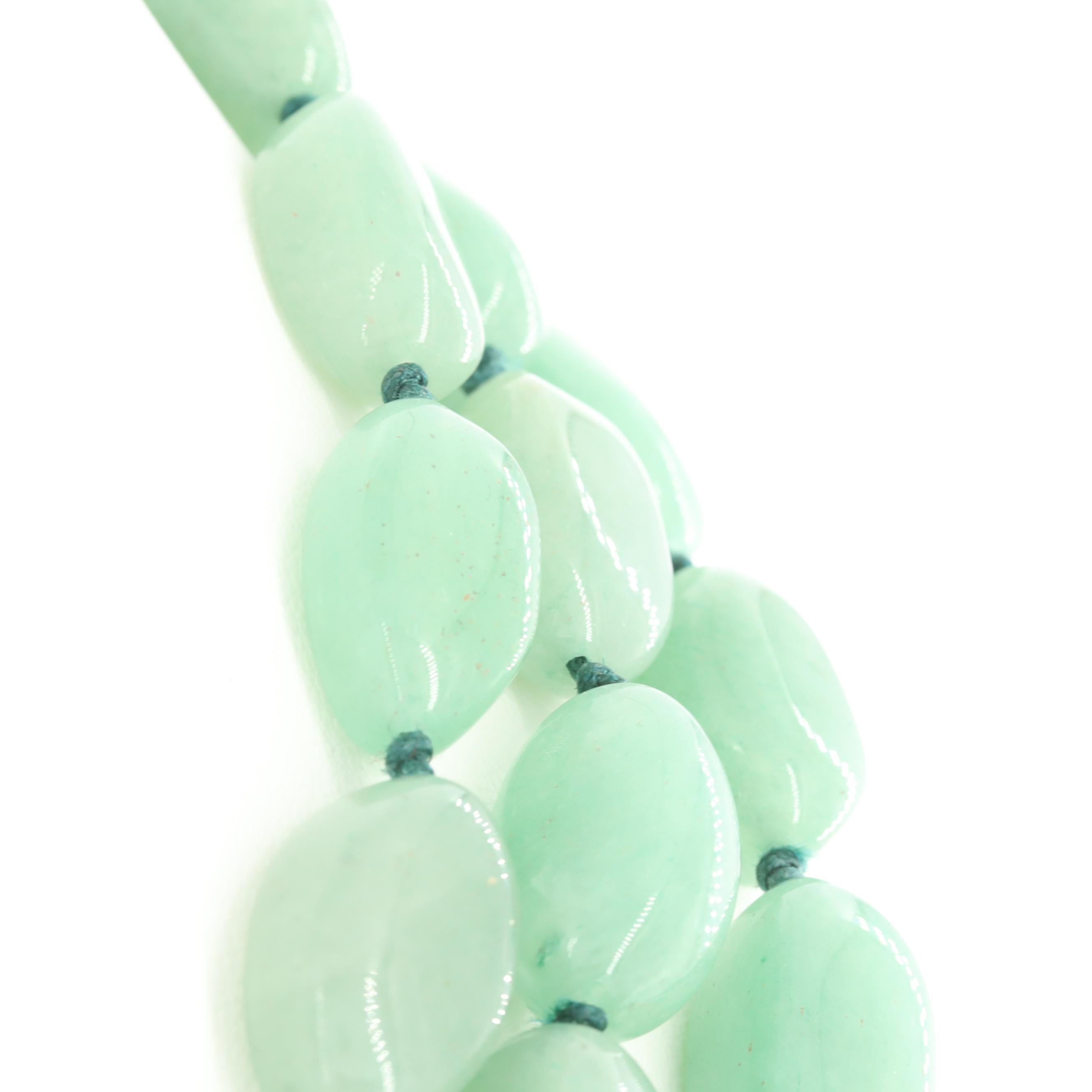 Triple Strand Quartz Necklace