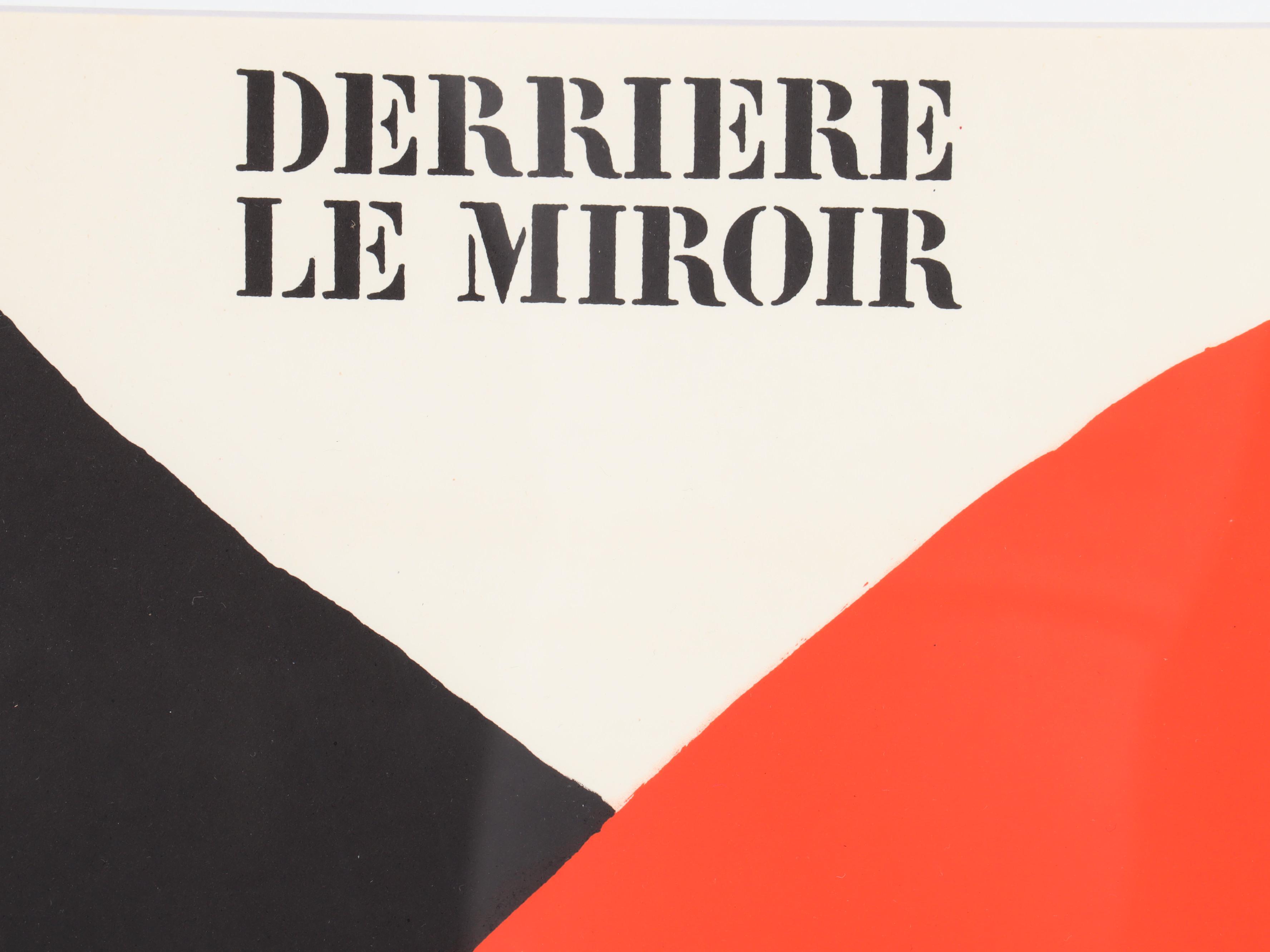 Alexander Calder Lithograph Cover for "Derrière le Miroir"