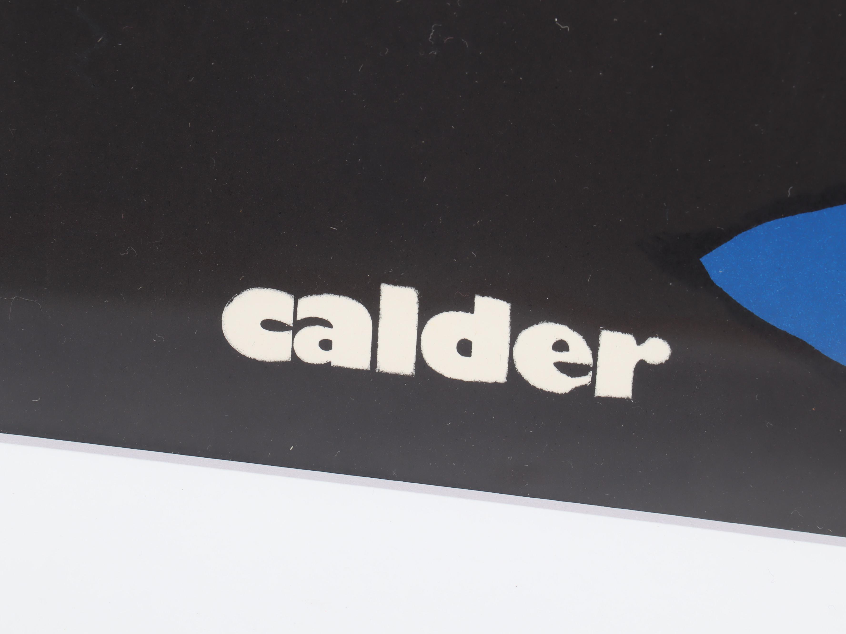 Alexander Calder Lithograph Cover for "Derrière le Miroir"