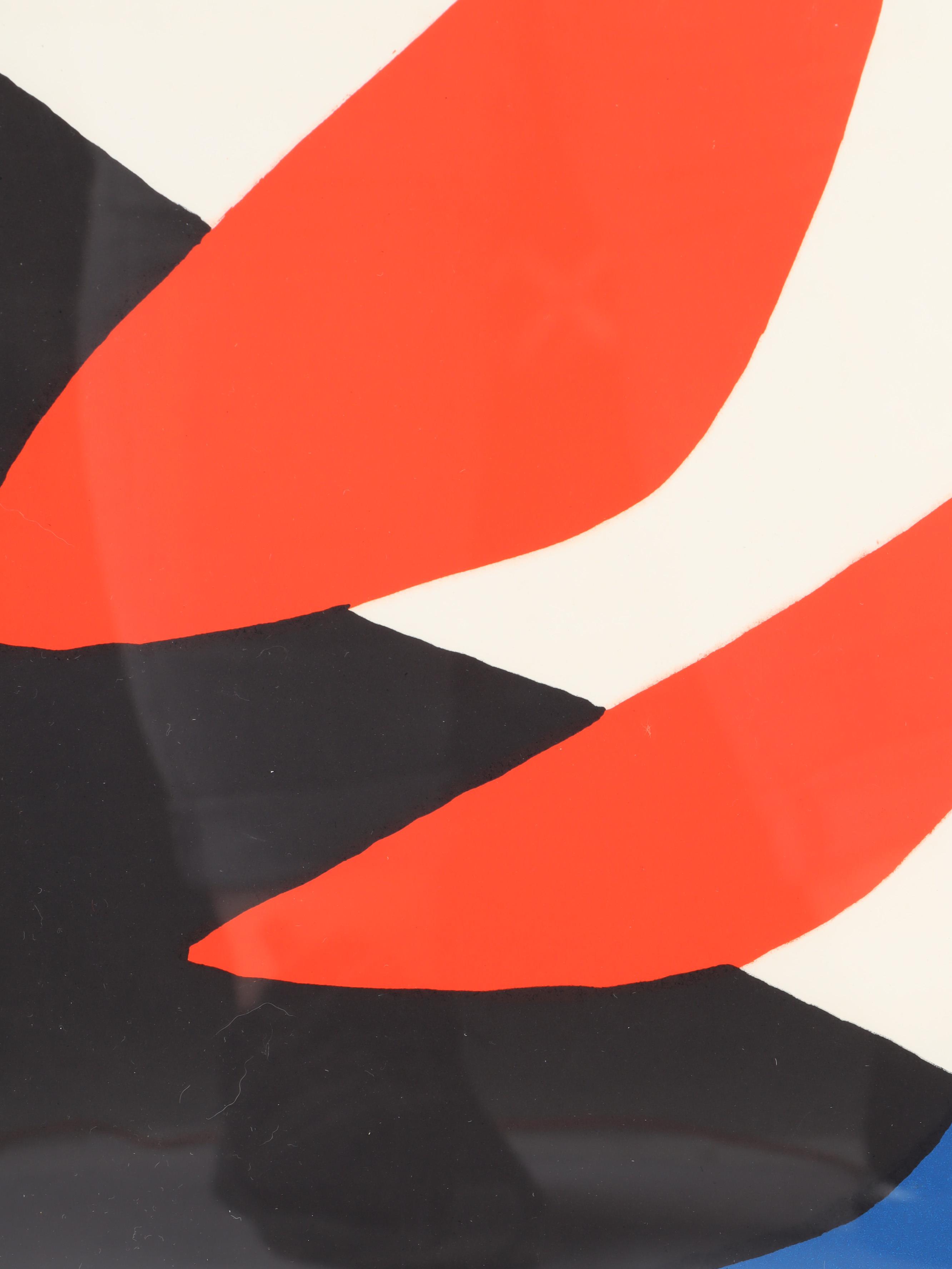 Alexander Calder Lithograph Cover for "Derrière le Miroir"