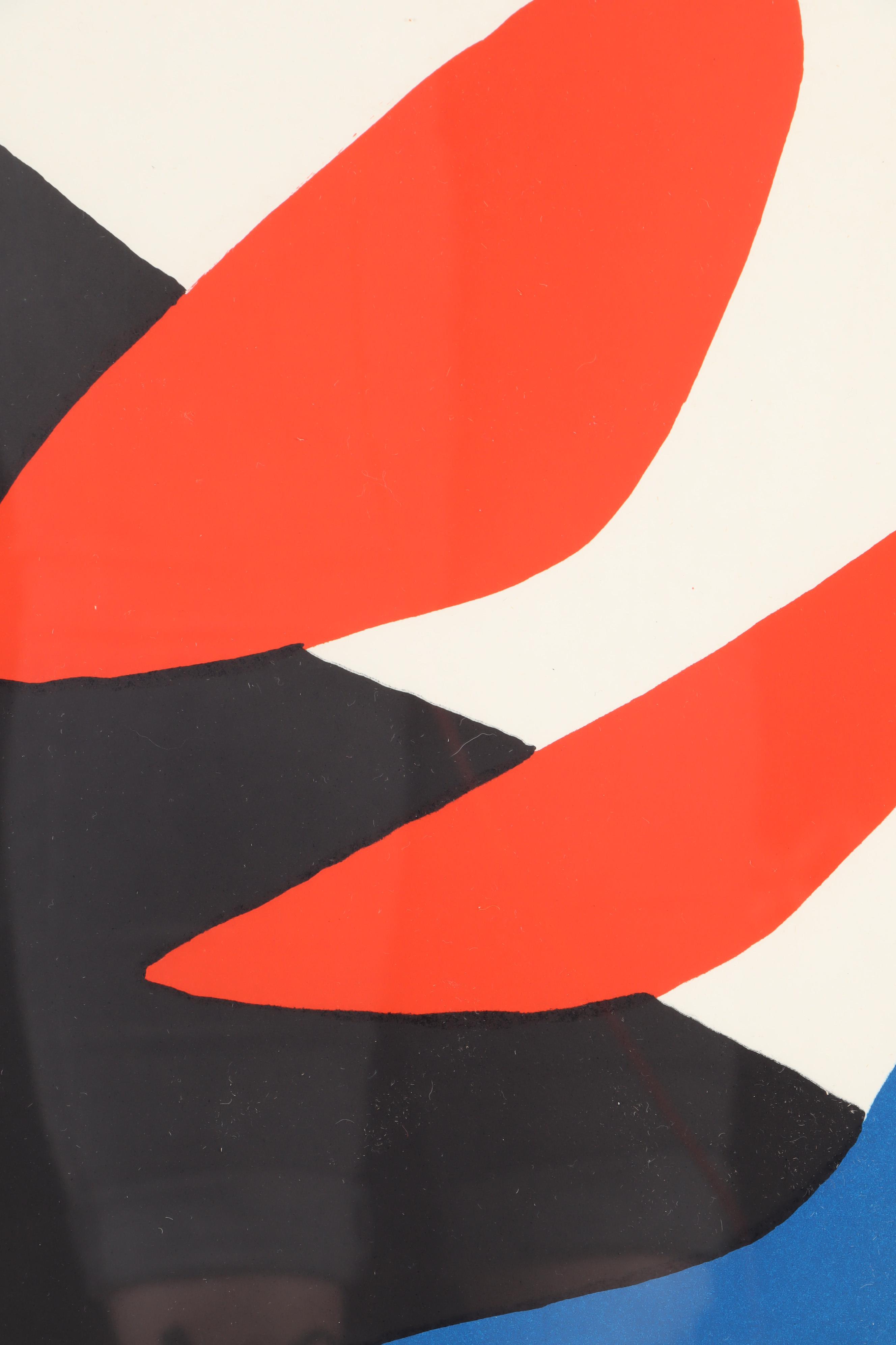 Alexander Calder Lithograph Cover for "Derrière le Miroir"