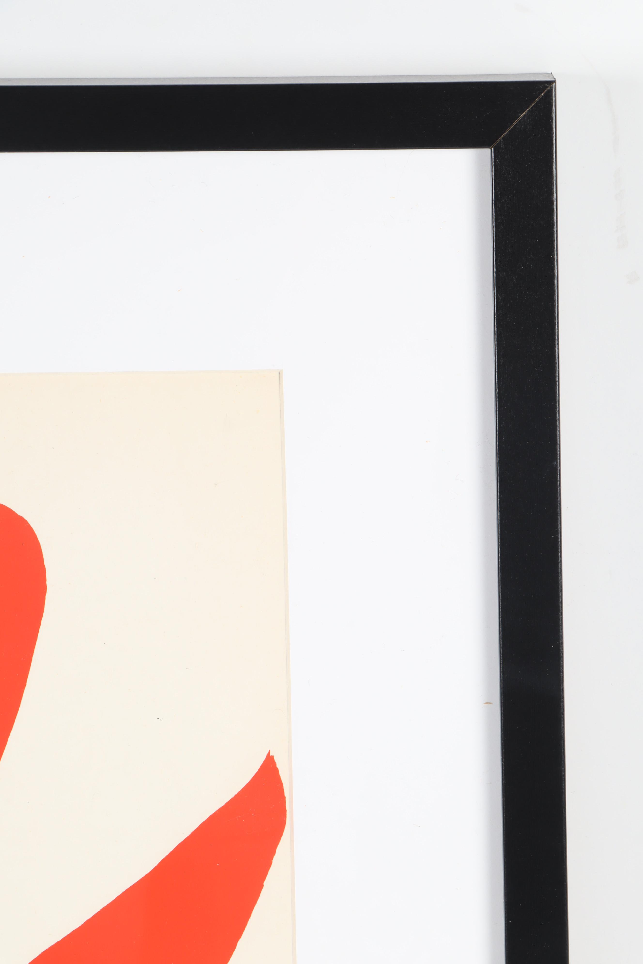 Alexander Calder Lithograph Cover for "Derrière le Miroir"