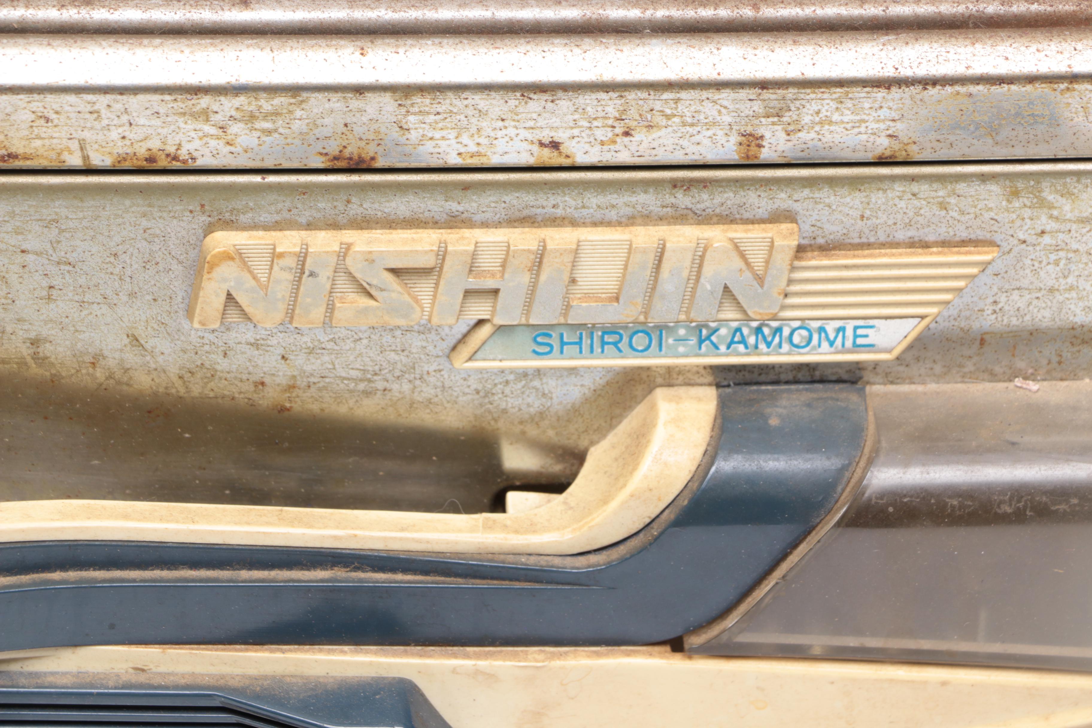 Japanese Nishijin Shiroi-Kamome Super Deluxe Pachinko Machine, Vintage