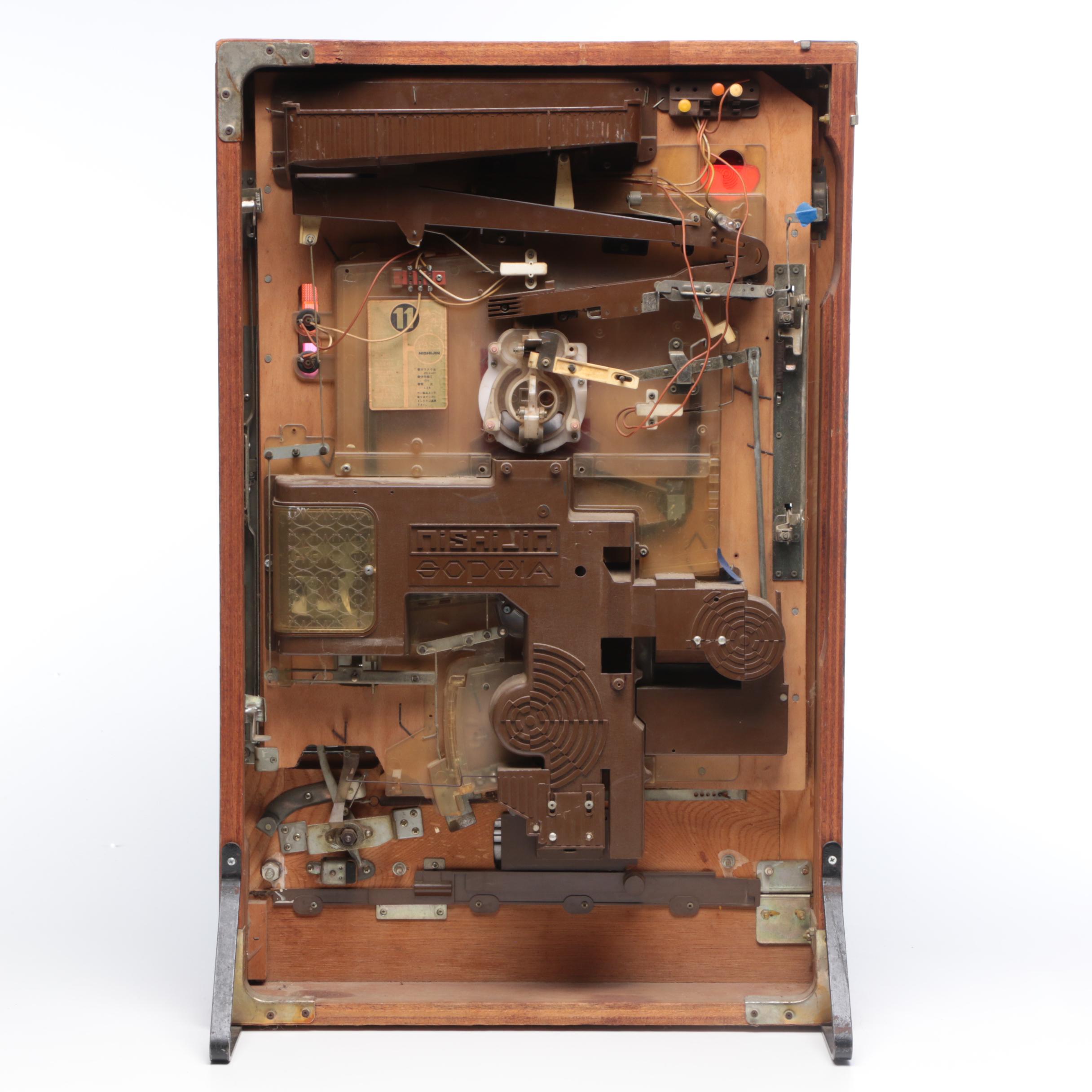 Japanese Nishijin Shiroi-Kamome Super Deluxe Pachinko Machine, Vintage