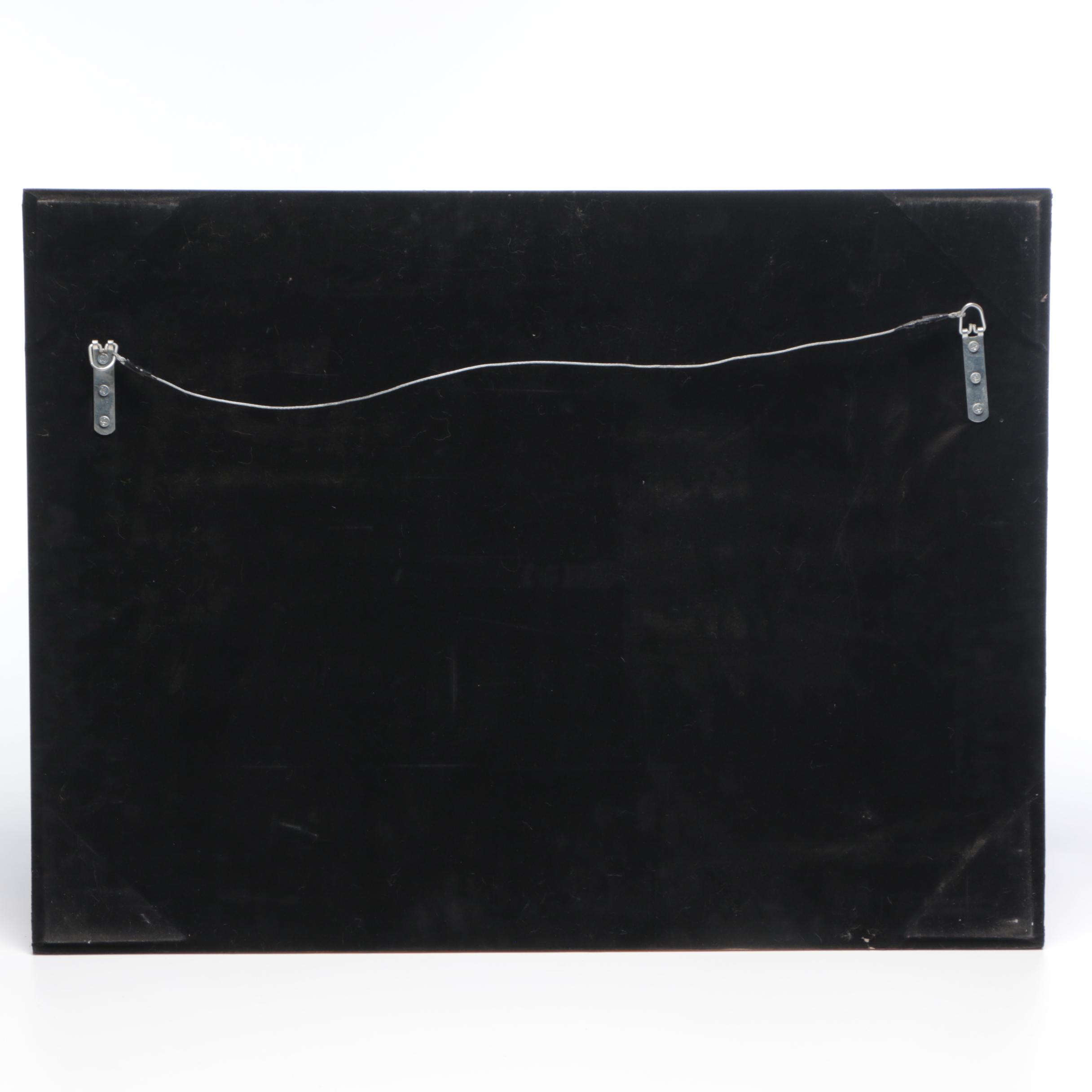 Inlaid Stone Map of The World