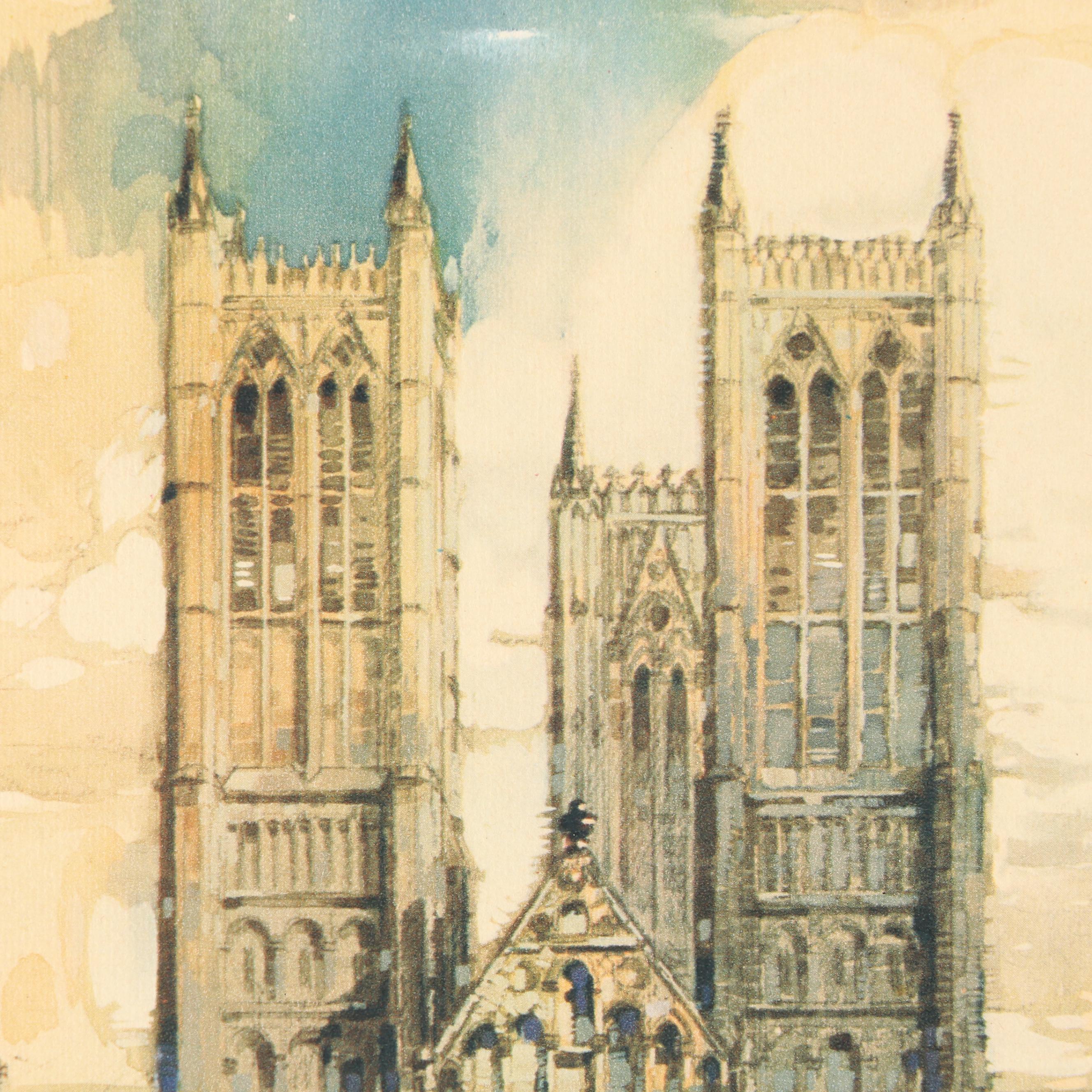 Al Mettel Lithograph and Charles Le Brun Engraving