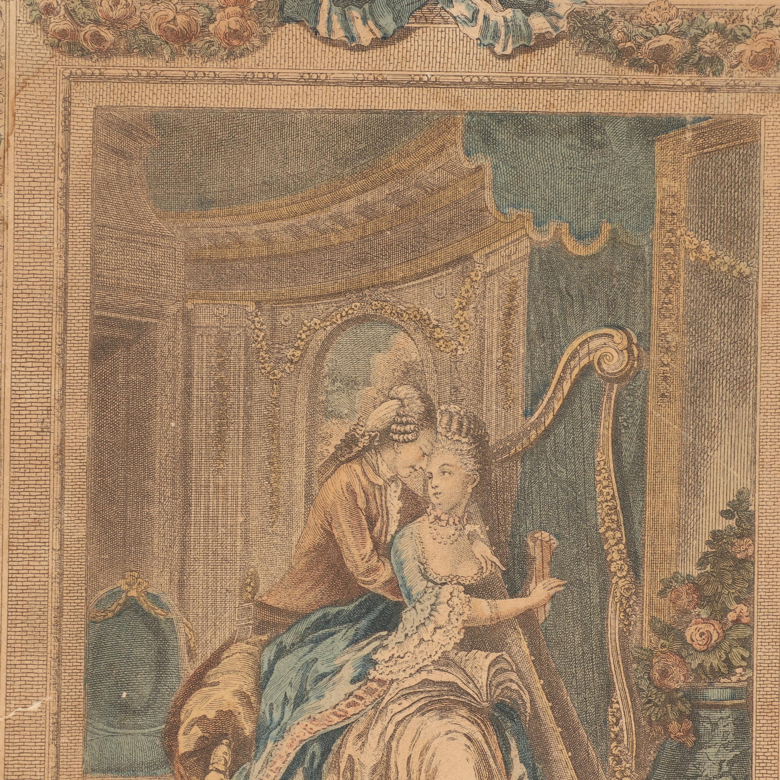 Al Mettel Lithograph and Charles Le Brun Engraving