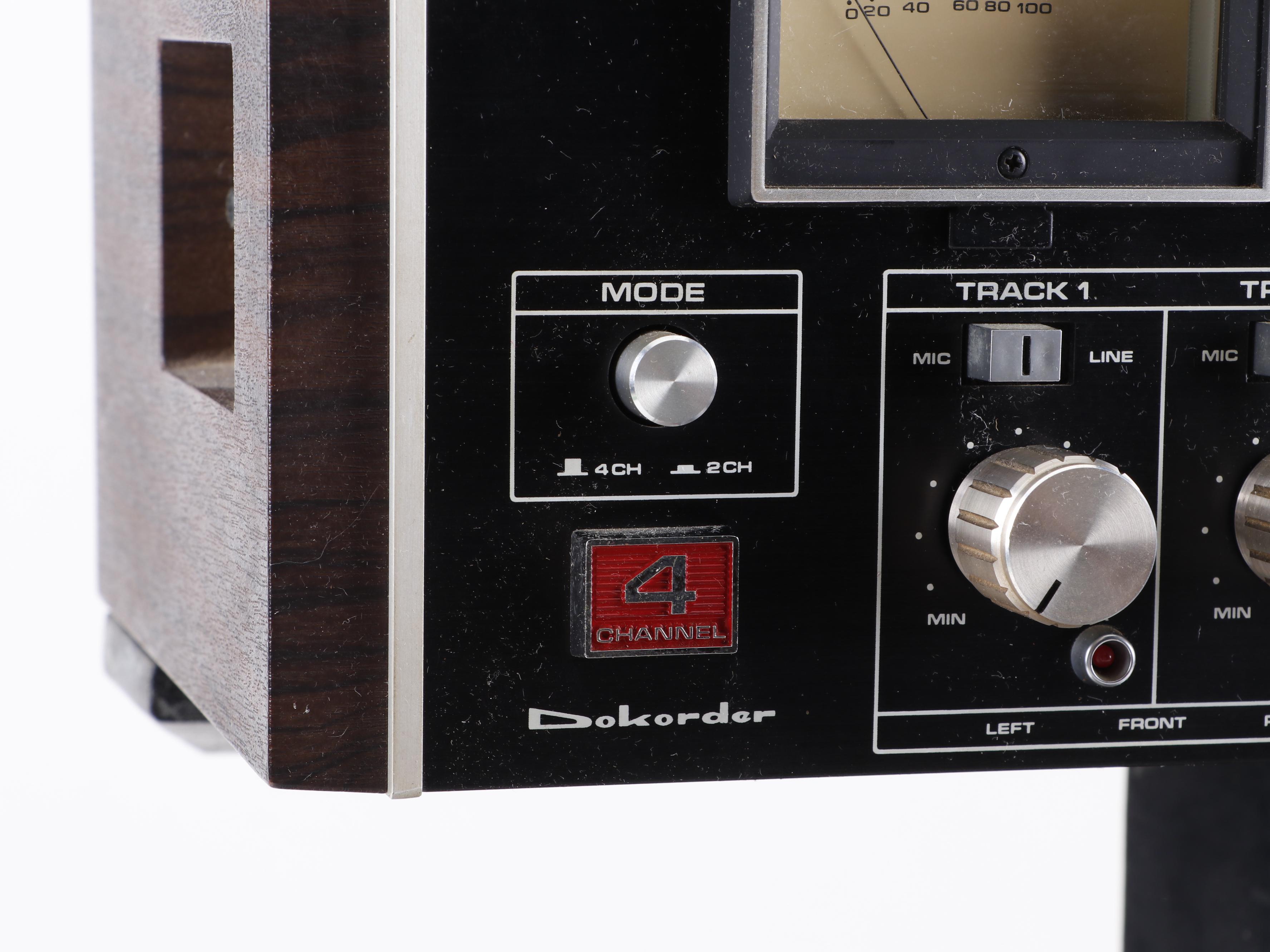 Dokorder 4 Channel 1140 Reel-to-Reel Tape Recorder/Player, 1970s